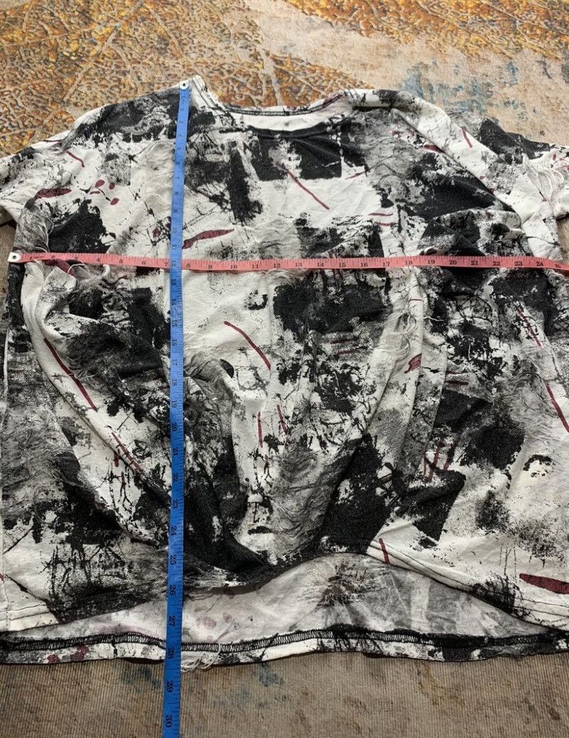 If Six Was Nine Distressed Abstract ifsix lgb style long slevee Size US L / EU 52-54 / 3 - 7 Thumbnail