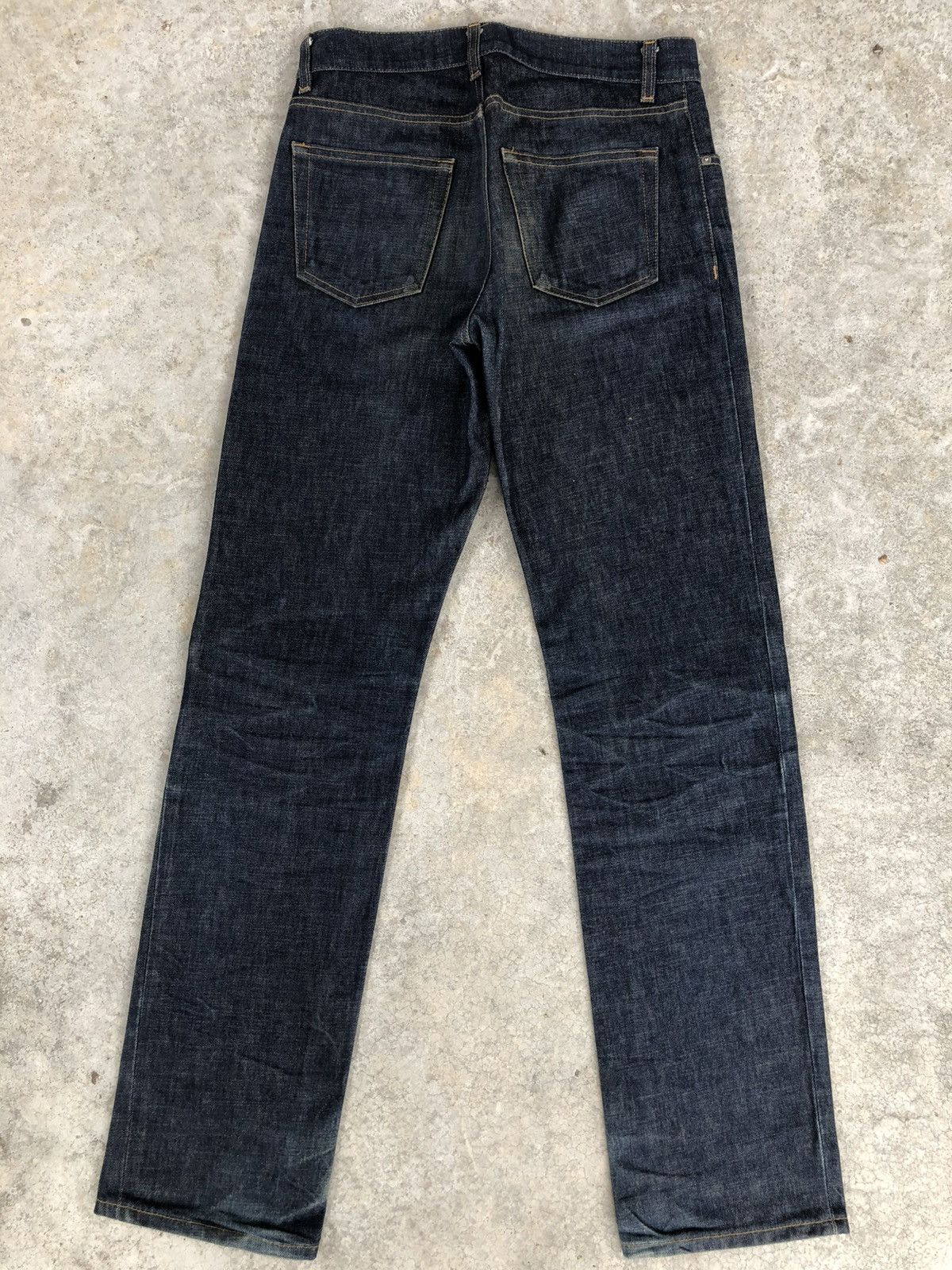 Helmut Lang Helmut Lang Classic Raw Denim Distressed Jeans Size US 31 - 2 Thumbnail