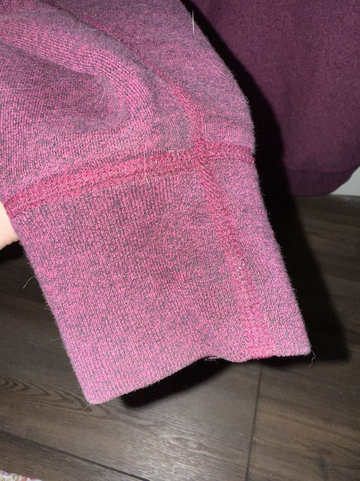 Noah NOAH Heather Hoodie in Maroon (Spring Cleaning) Size US M / EU 48-50 / 2 - 5 Thumbnail