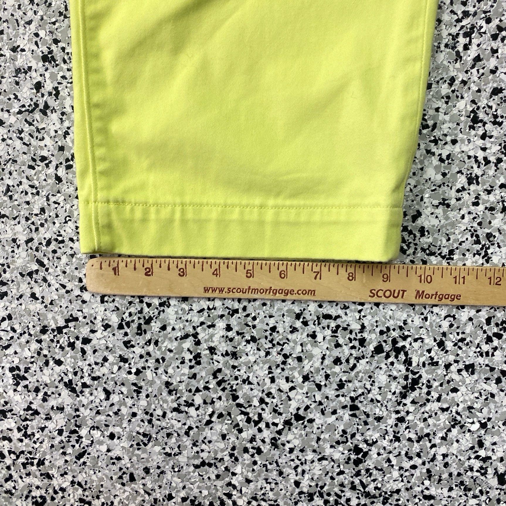 Levi's Levi's Strauss Loose Chinos Pants Mens Sunny Lime 33x31 Green Cotton Blend Regular Wide-Leg Casual Vintage No 90s? Size US 33 - 2 Thumbnail