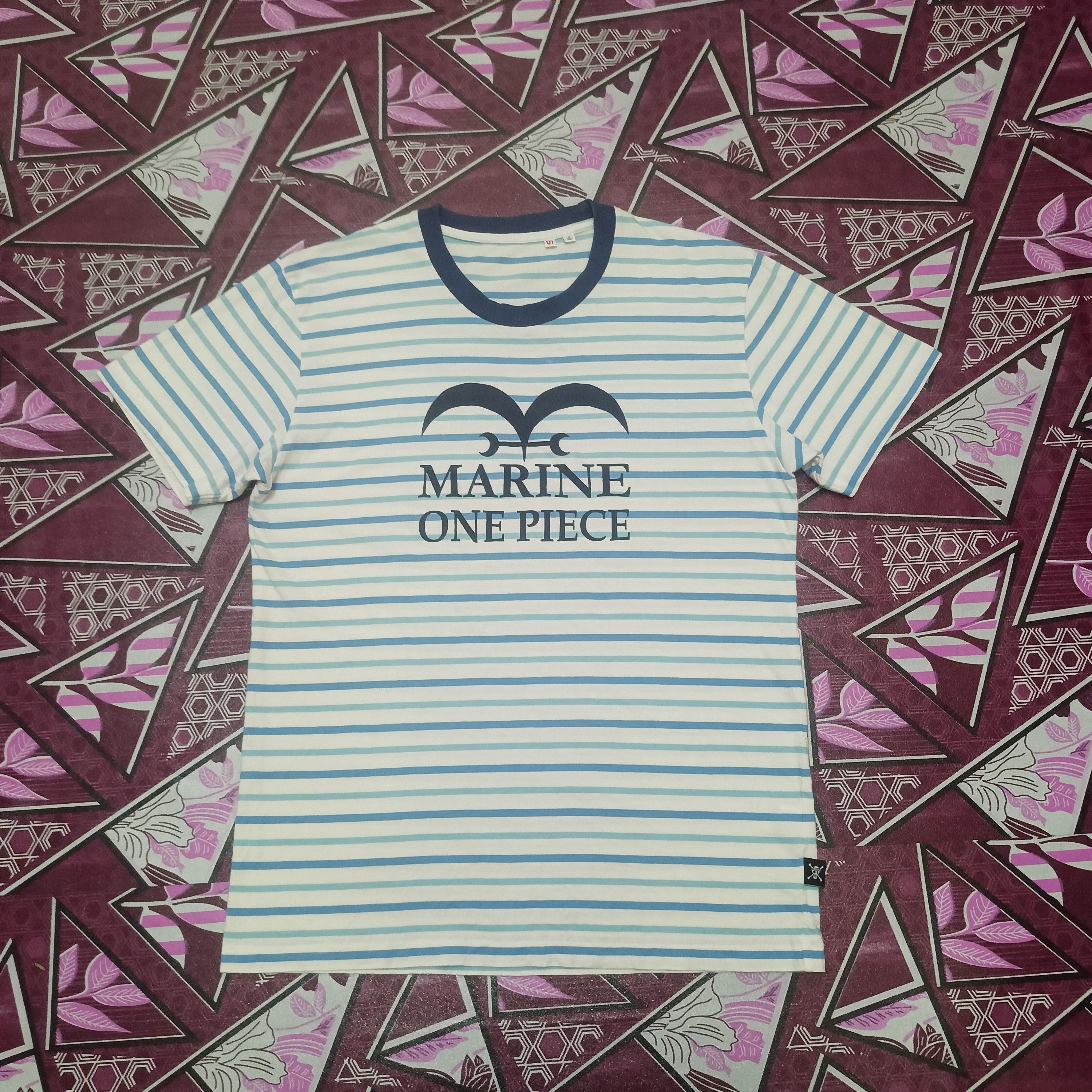 Japanese Brand × One Piece × Uniqlo Marine One piece X uniqlo striped t shirt Size US S / EU 44-46 / 1 - 1 Thumbnail