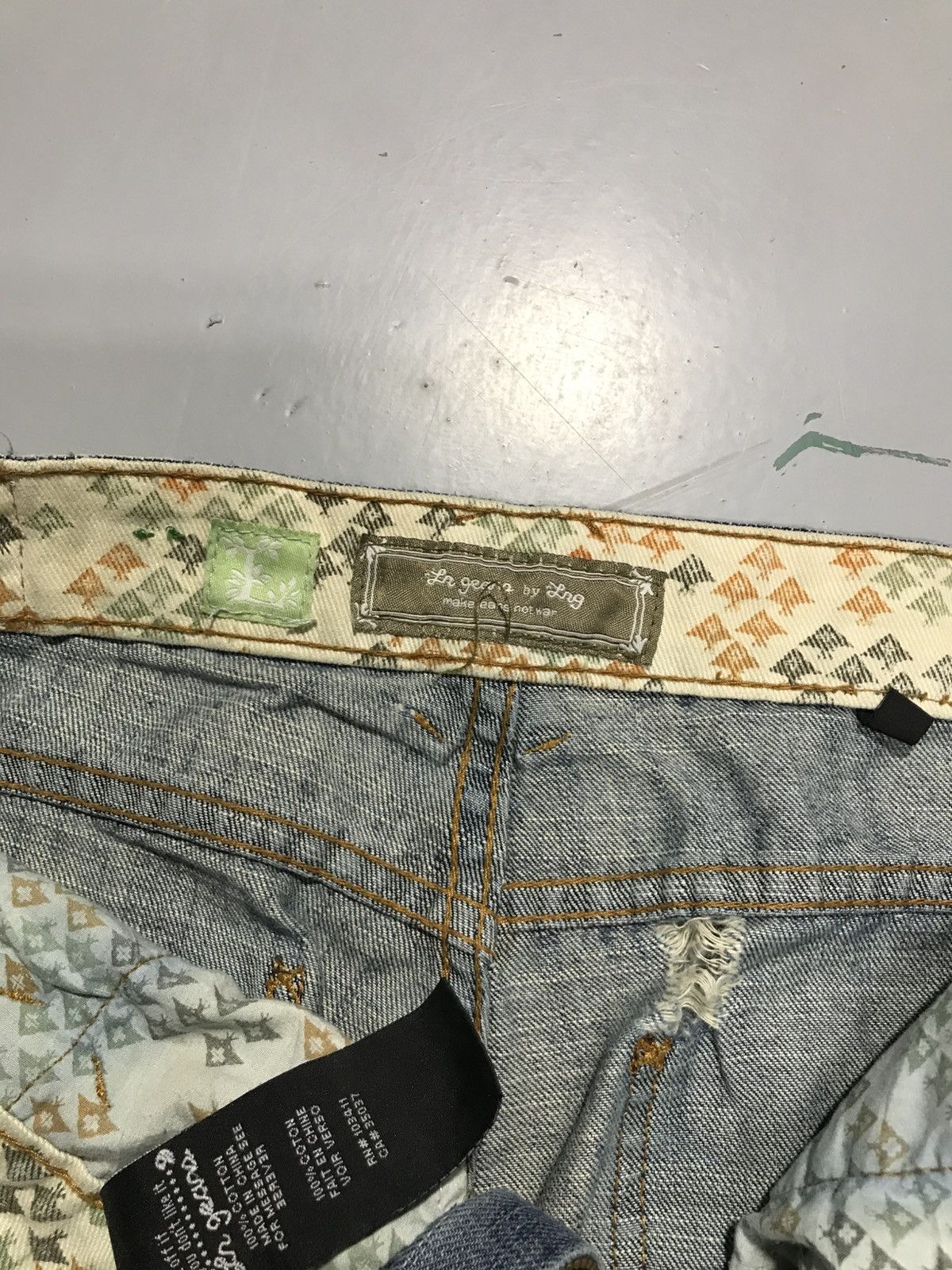 Southpole Vintage Hiphop embroidered denim Size US 36 / EU 52 - 7 Thumbnail