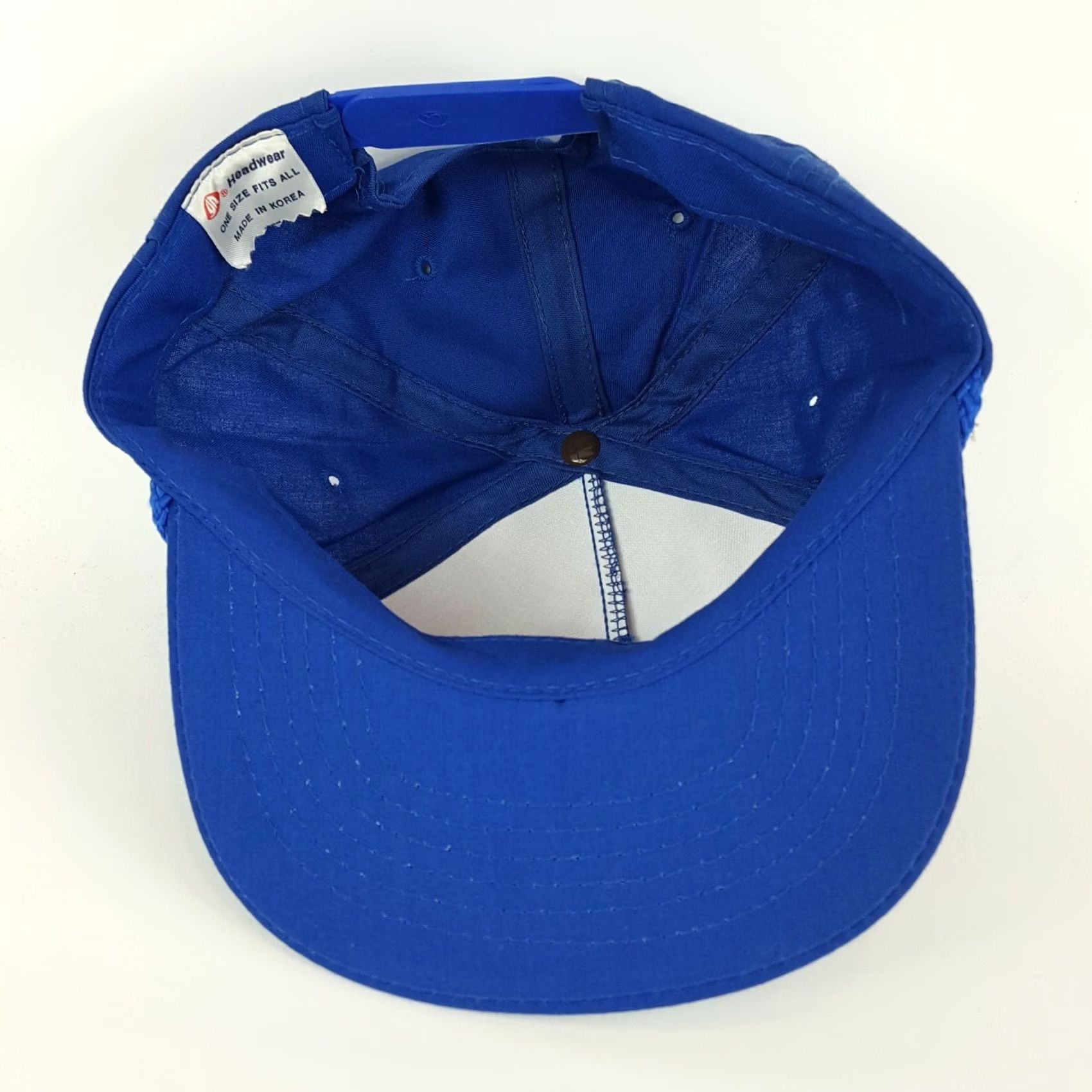 Vintage Vintage Fun Fest Trucker Hat Festival Concert Band Snapback Blue Cap Mens Adjustable Cap Blue 90s Retro Size ONE SIZE - 7 Thumbnail