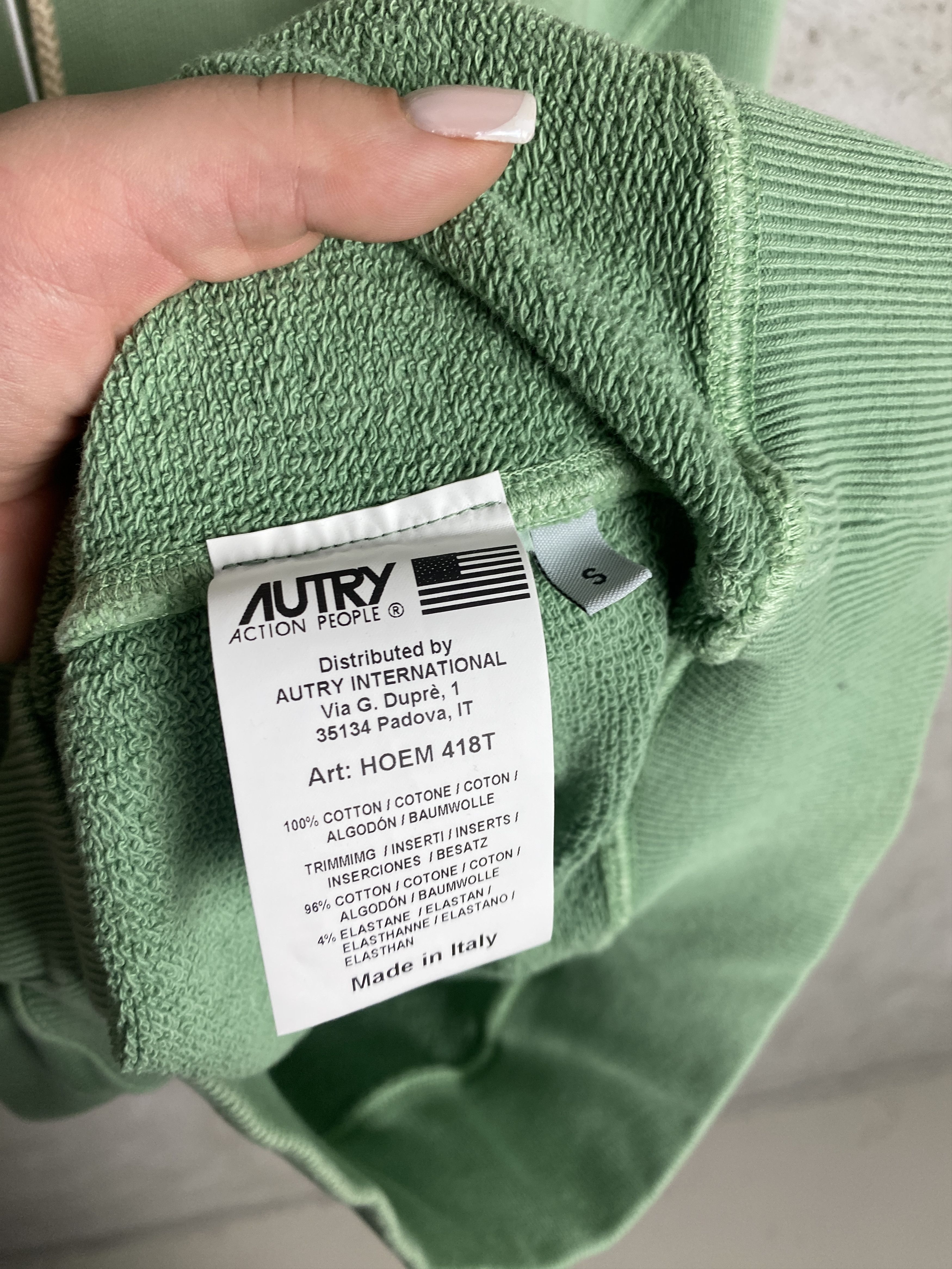 AUTRY Autry Ease Man HOEM 418T hoodie casual Size US S / EU 44-46 / 1 - 6 Thumbnail