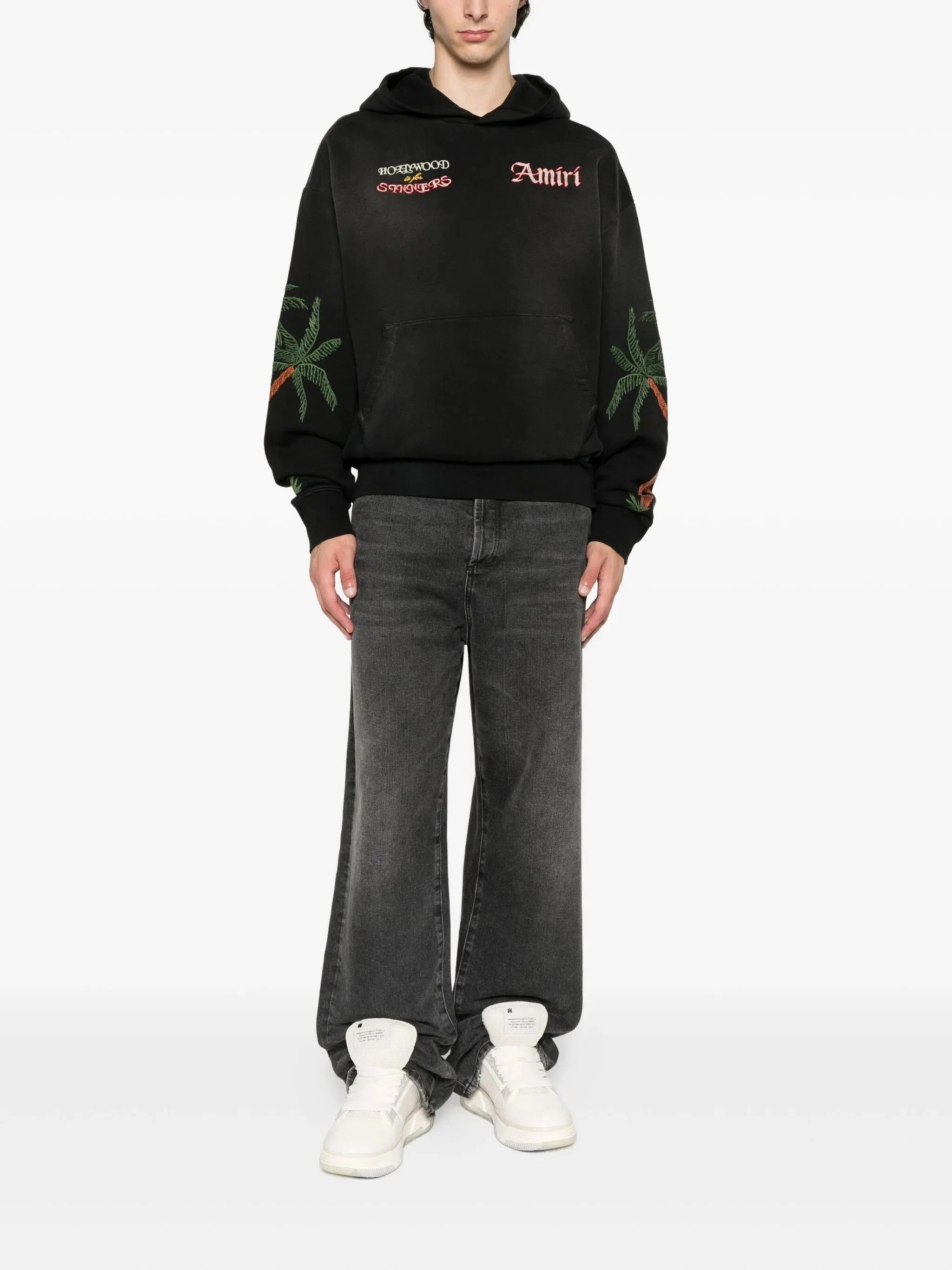 Amiri o1h1sh11225 Sinners Os Hoodie in Black Size US XL / EU 56 / 4 - 3 Thumbnail