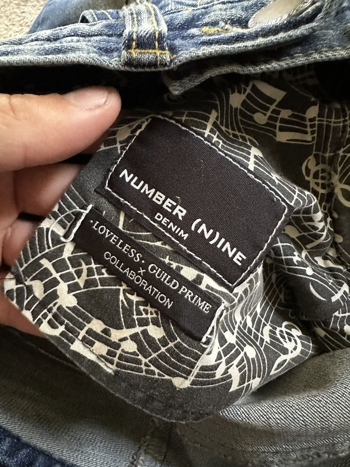 Number (N)ine Number (n)one denim Size US 30 / EU 46 - 4 Thumbnail