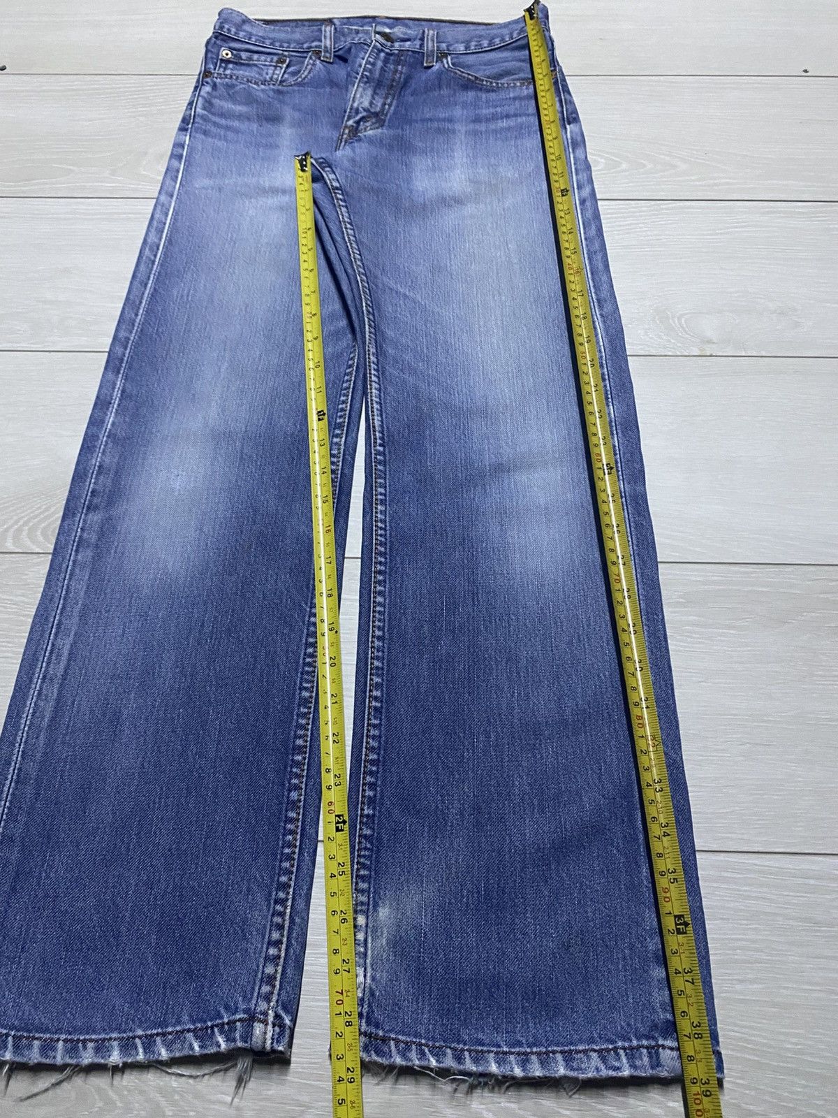 Levi's Vintage Levis 504 Blue Wash Loose Jeans Size US 28 / EU 44 - 14 Thumbnail