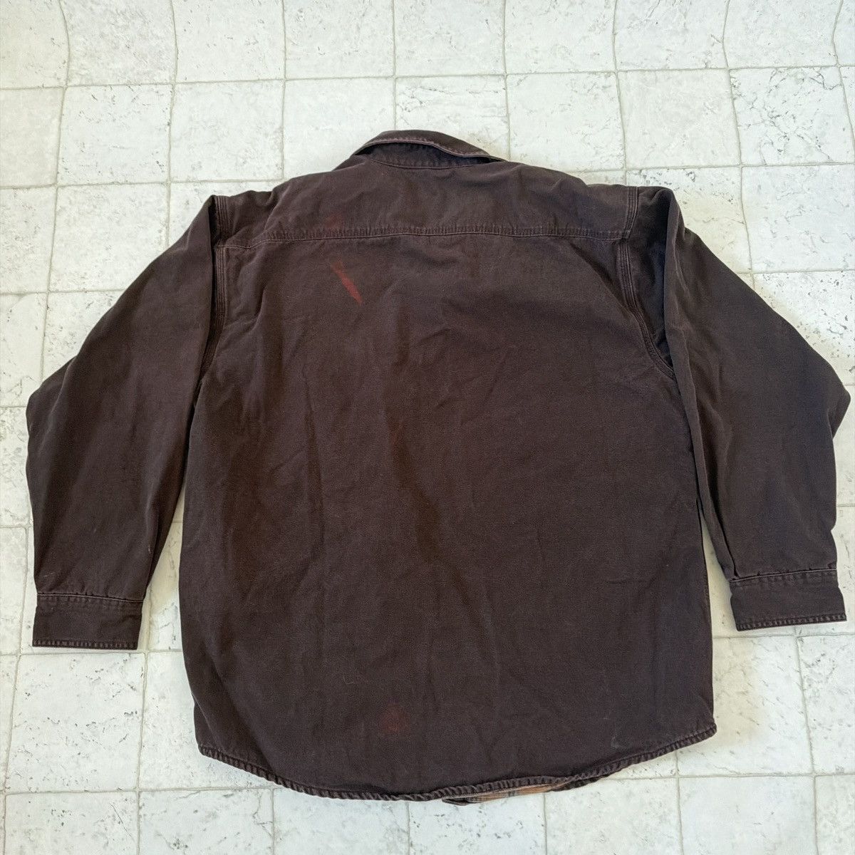 Carhartt Lightweight Carhartt workwear brown jacket Size US L / EU 52-54 / 3 - 4 Thumbnail