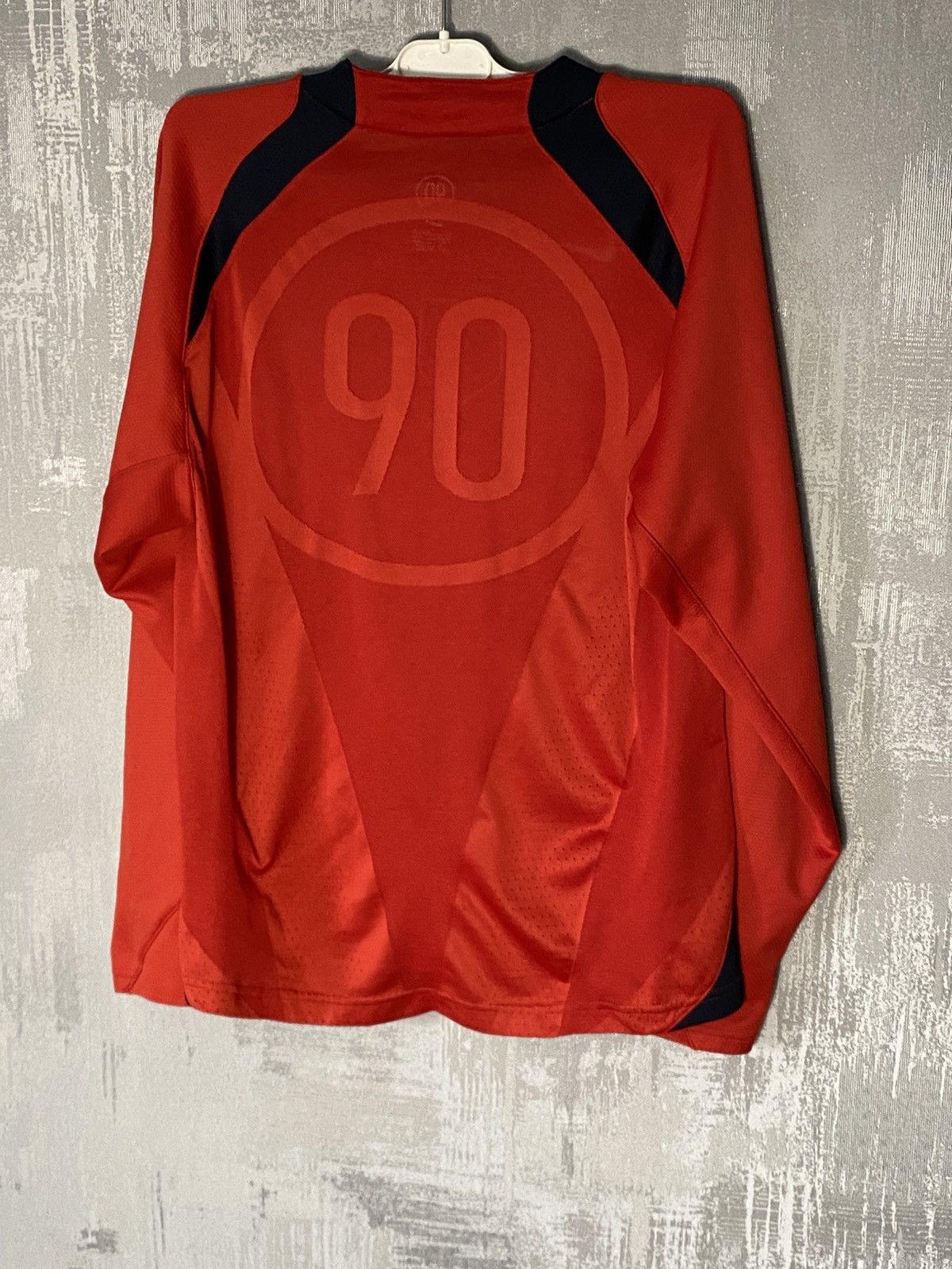 Nike × Vintage Vintage Athletico Madrid Nike Soccer Jersey Sweatshirt kit Size US S / EU 44-46 / 1 - 4 Thumbnail