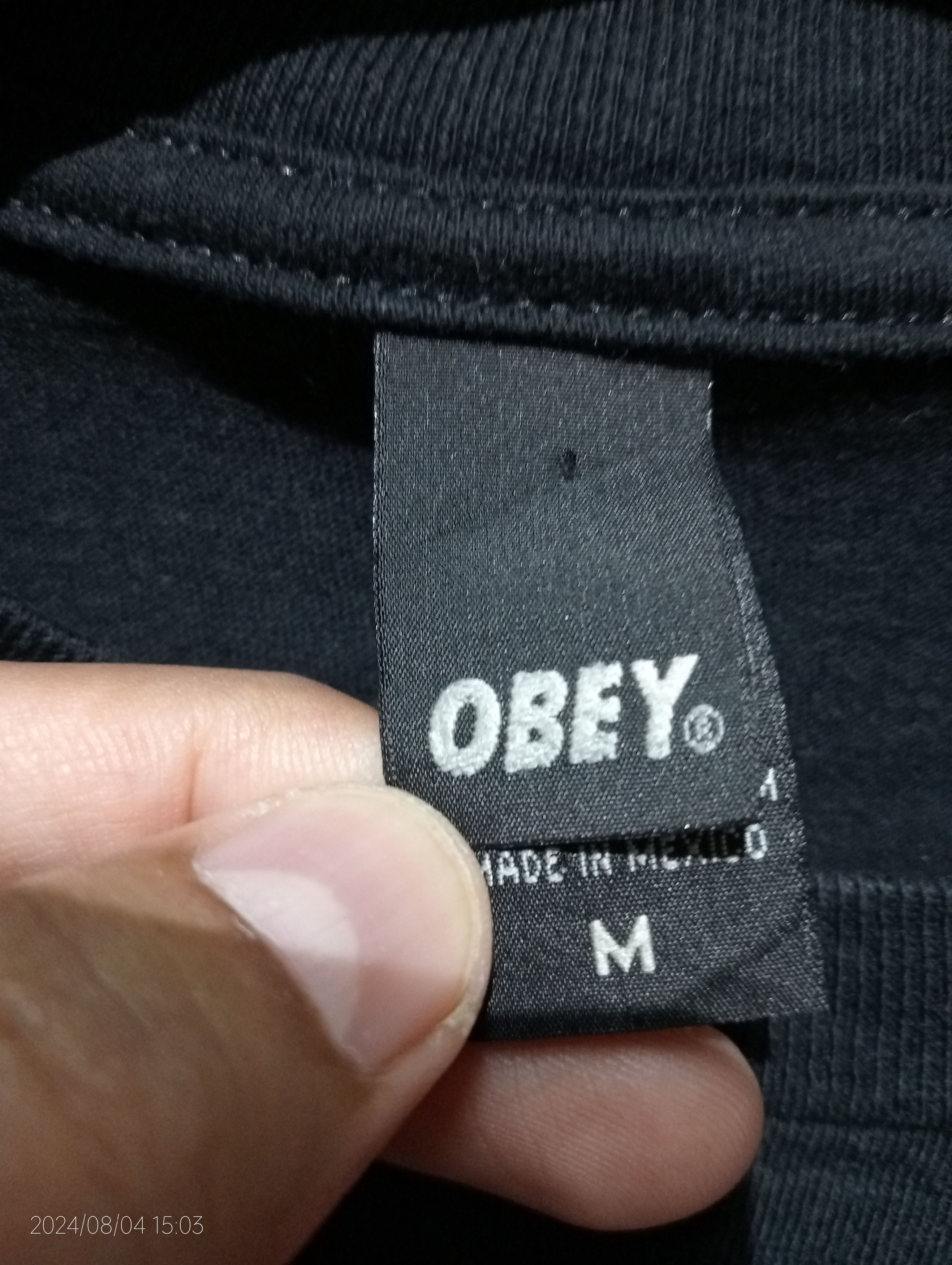 Obey Vintage Obey Awareness Keep A Breast Tee Size US M / EU 48-50 / 2 - 5 Thumbnail