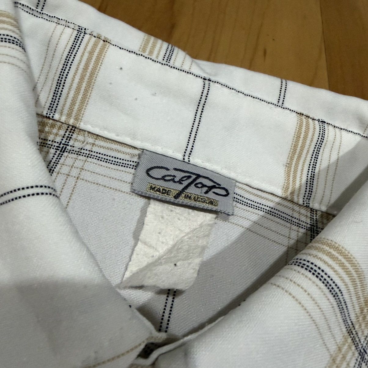 Vintage Vintage caltop plaid button shirt Size US XL / EU 56 / 4 - 4 Thumbnail