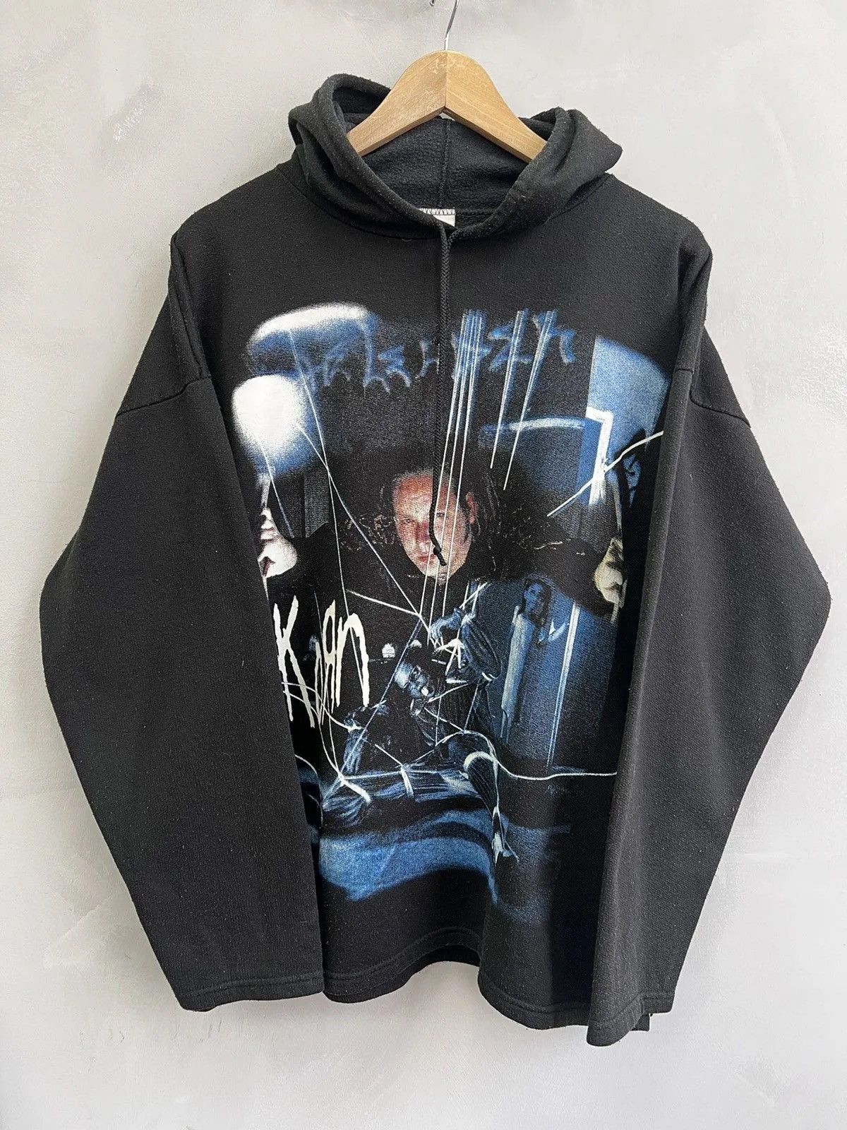 Band Tees Vintage boxy fit 90s korn tour hoodie Size US L / EU 52-54 / 3 - 6 Thumbnail