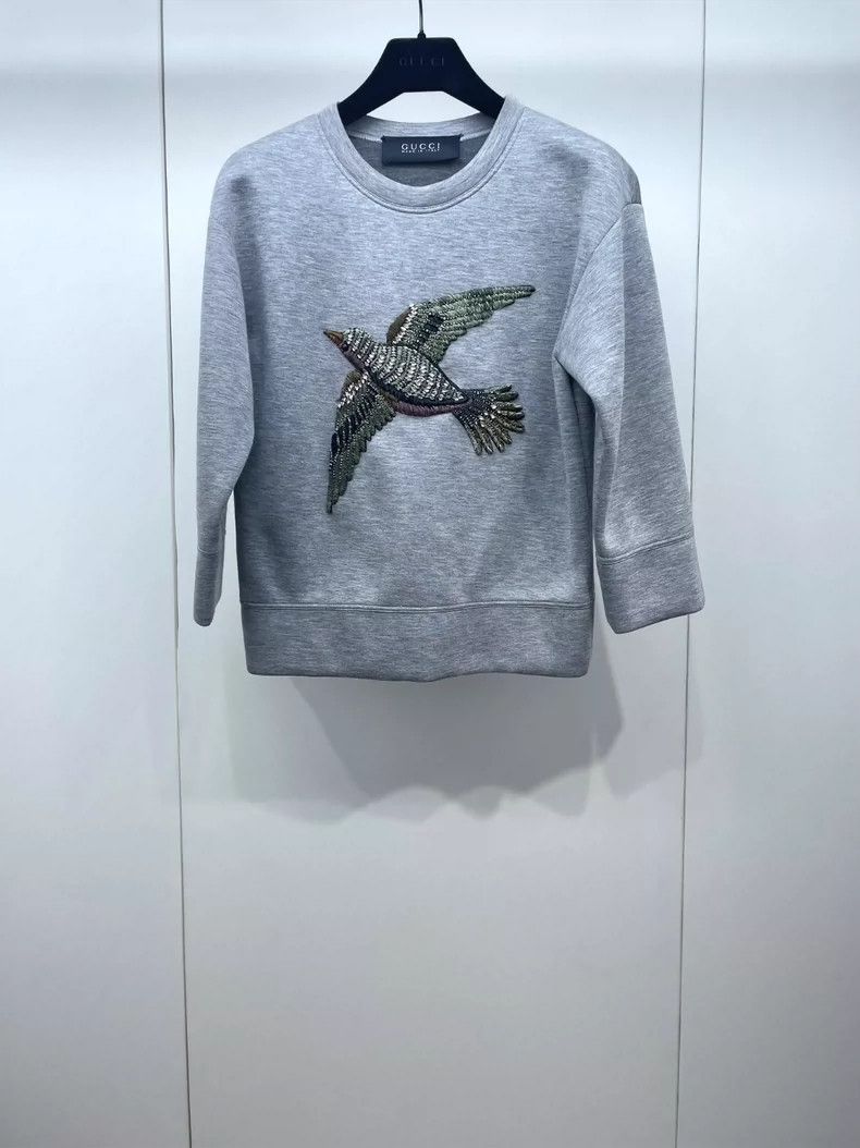 Gucci Gucci Gray round-neck sweatshirt 2504-Nextarrow Size US XS / EU 42 / 0 - 1 Thumbnail