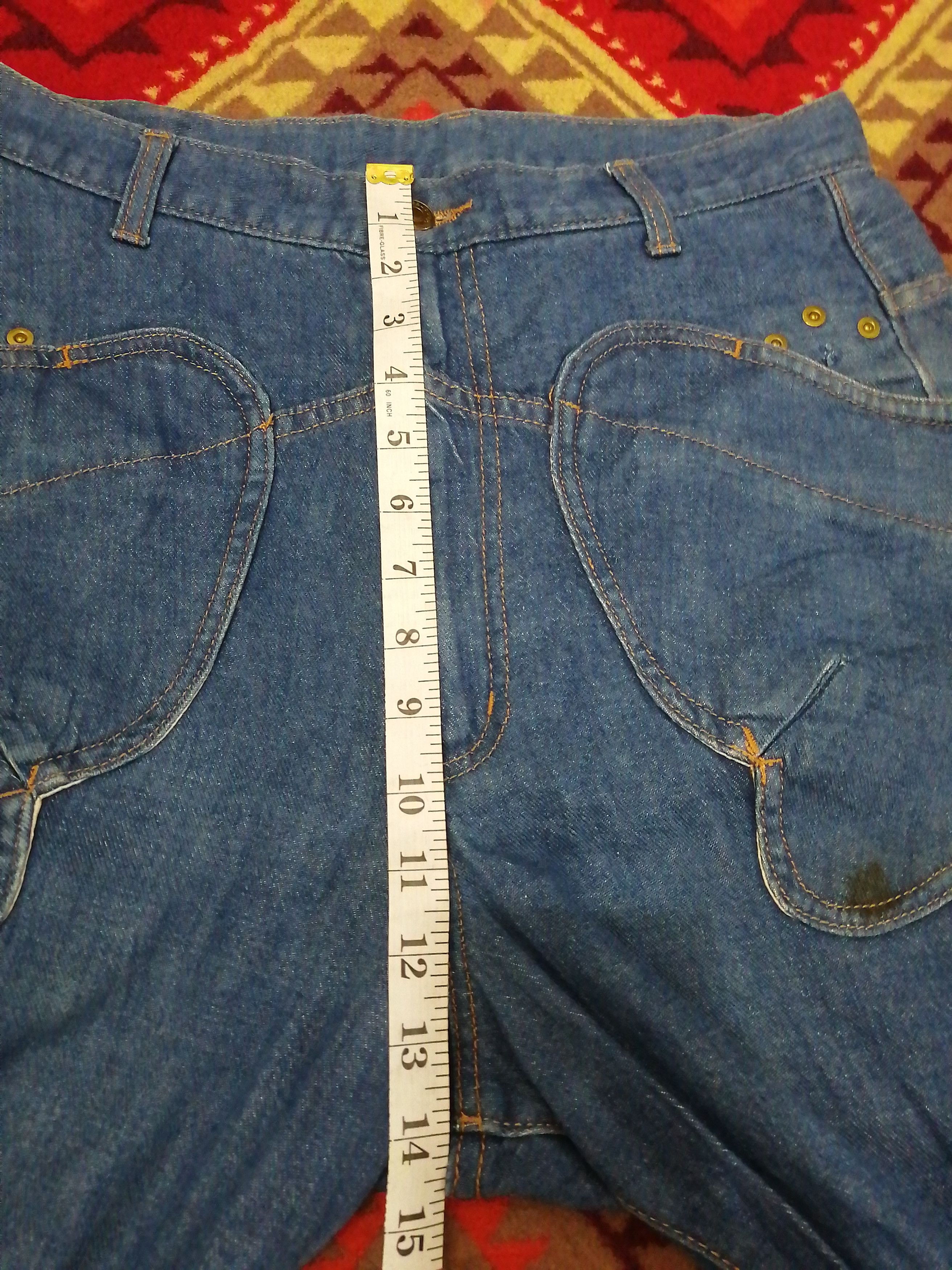 Issey Miyake × Japanese Brand × mercibeaucoup Issey miyake mercibeaucop denim Size US 30 / EU 46 - 16 Thumbnail