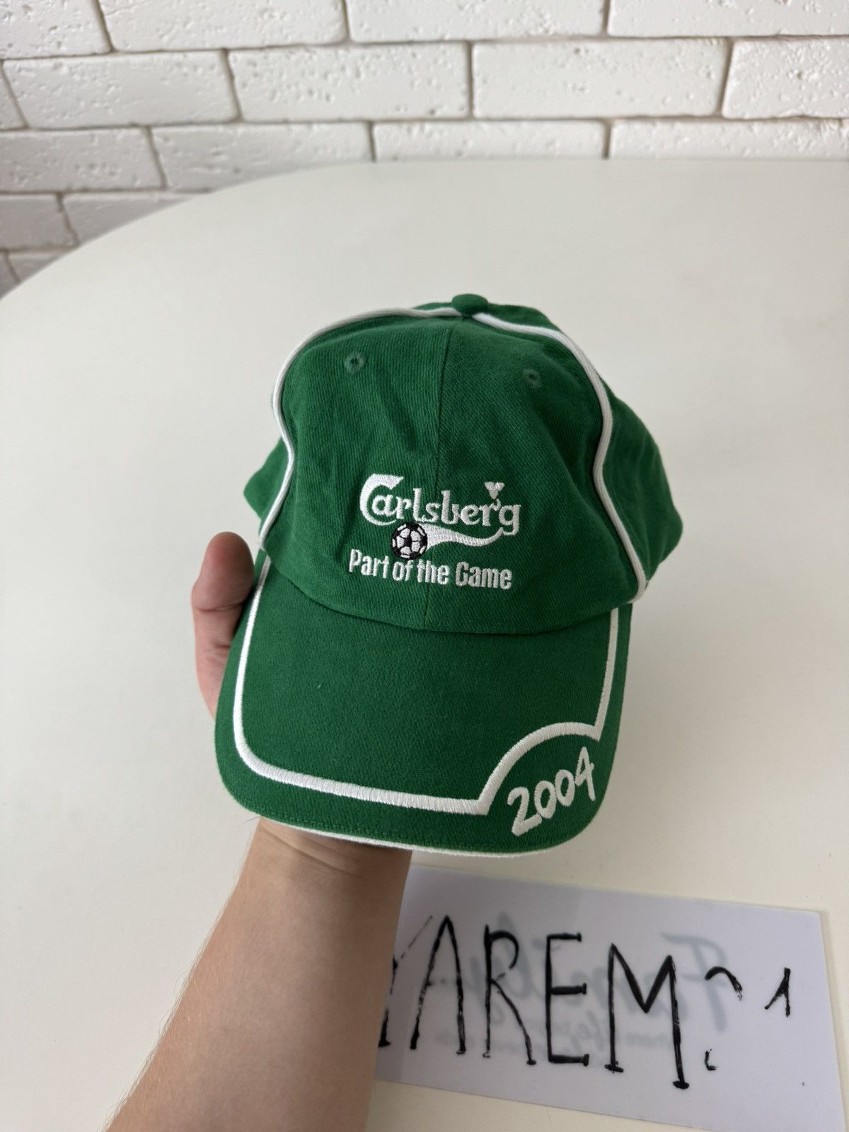 UEFA Carlsberg Euro 2004 vintage cap hat Size ONE SIZE - 2 Thumbnail