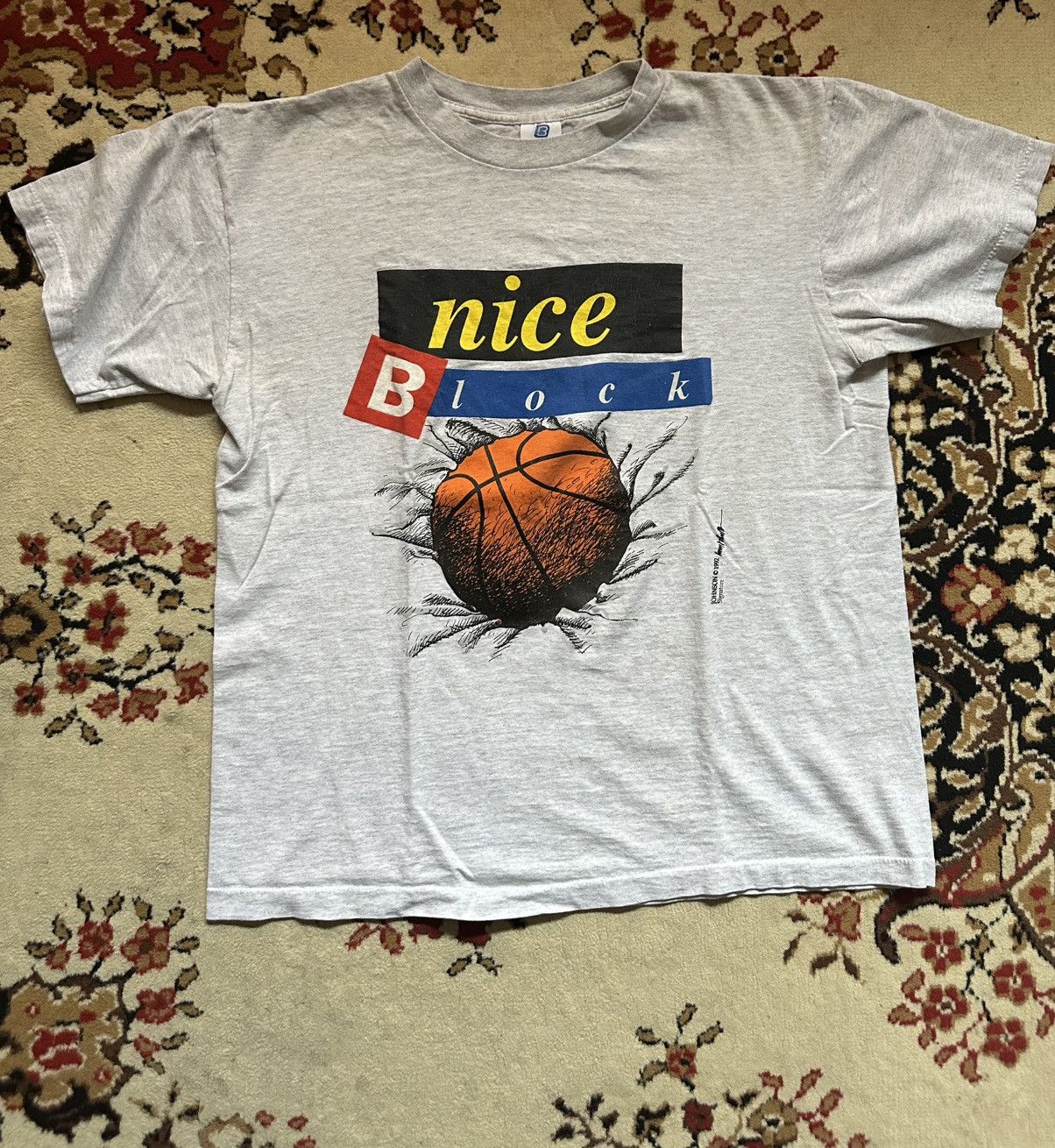 NBA Vintage Naismith Basketball Hall of Fame Tee 1992 Size US XL / EU 56 / 4 - 2 Thumbnail
