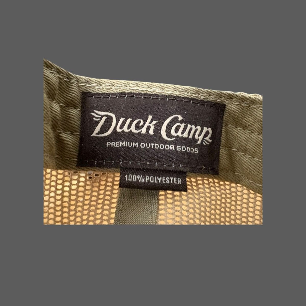 Other Duck Camp Men’s Beige Retro Trucker Hat Sz OS Size ONE SIZE - 16 Thumbnail