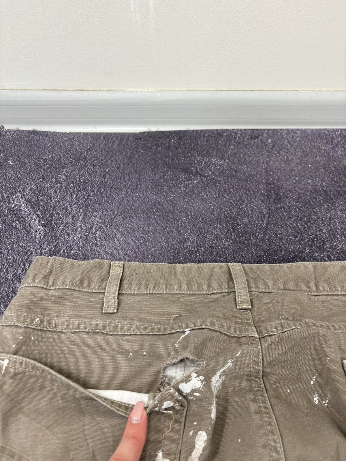 Carhartt Vintage 90s Carhartt Y2K Work Hype Baggy Pants Size US 36 / EU 52 - 7 Thumbnail