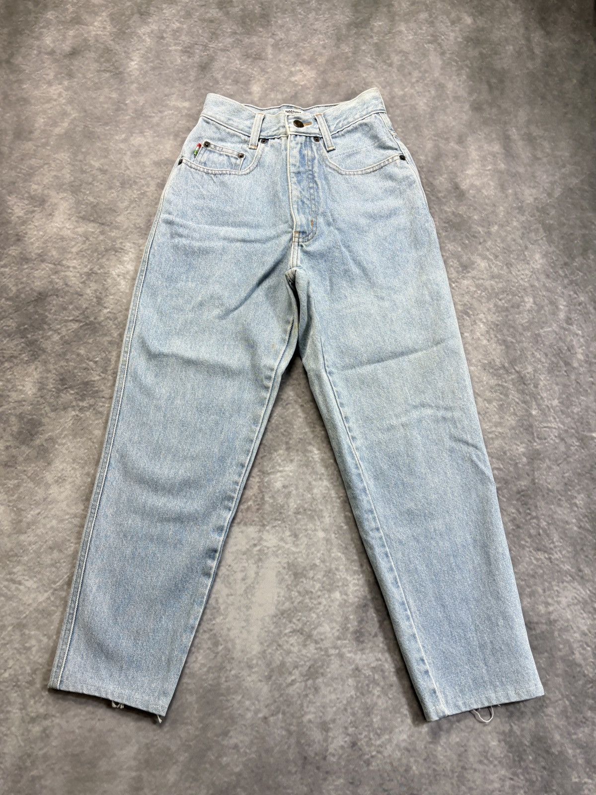 Moschino × Vintage Vintage Moschino Jeans 1990s 2000s Made in USA Denim Pants Size 27" / US 4 / IT 40 - 15 Thumbnail