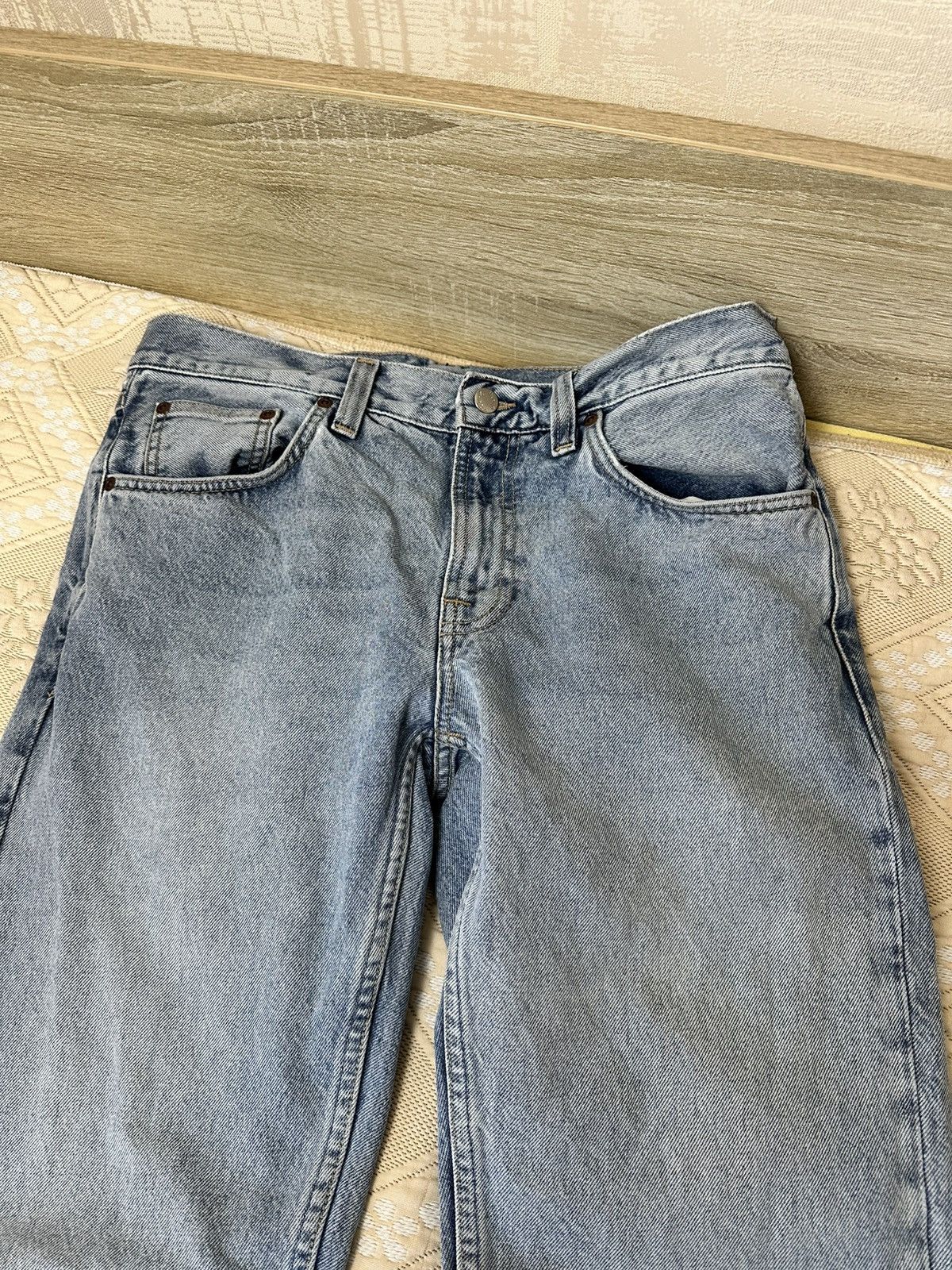 Nudie Jeans 🔥 Nudie Jeans Gritty Jackson Denim Pants Trousers Blue Rare Size US 31 - 5 Thumbnail