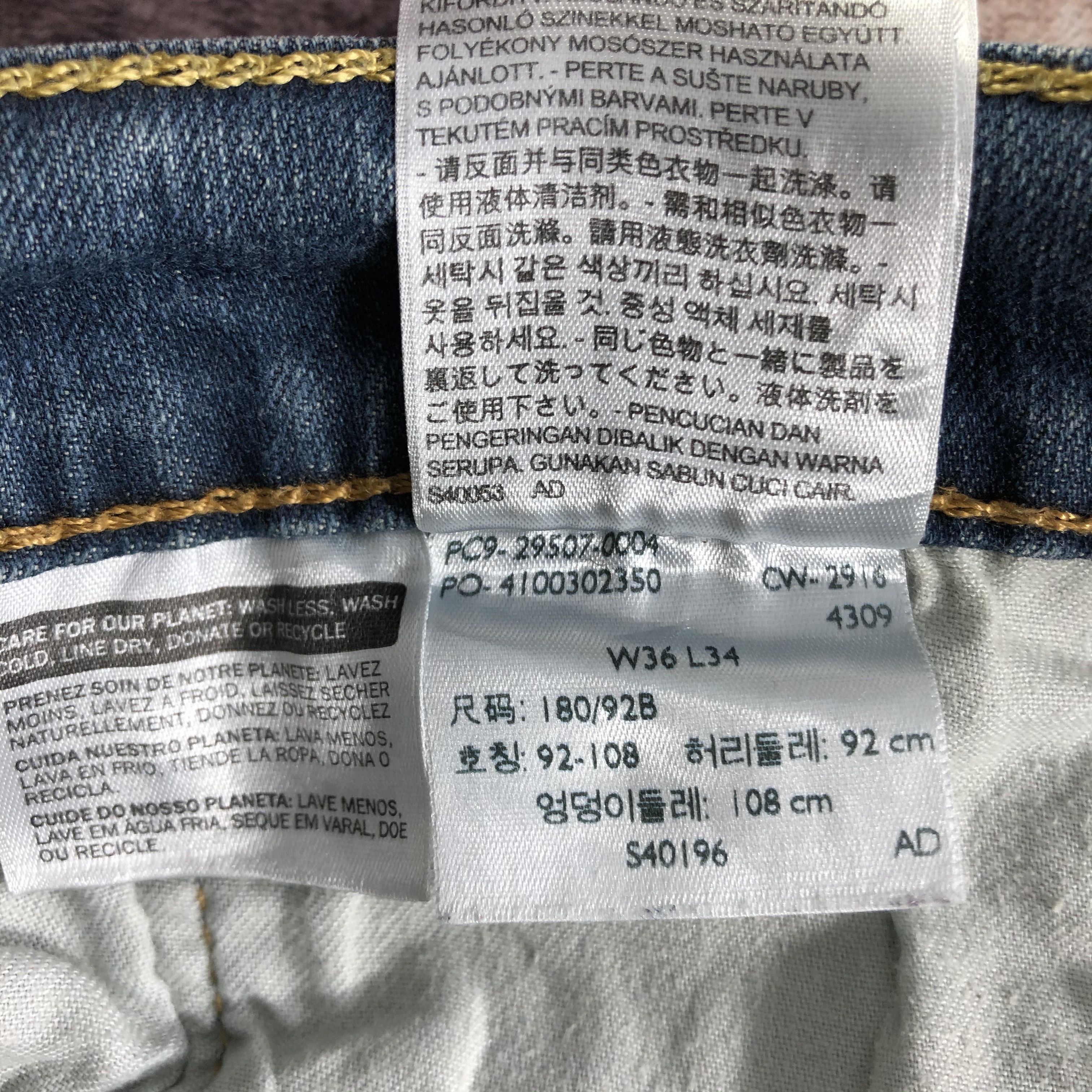 Levi's × Vintage Vintage Levis 502 Painter Jeans-JM3368 Size US 35 - 10 Thumbnail