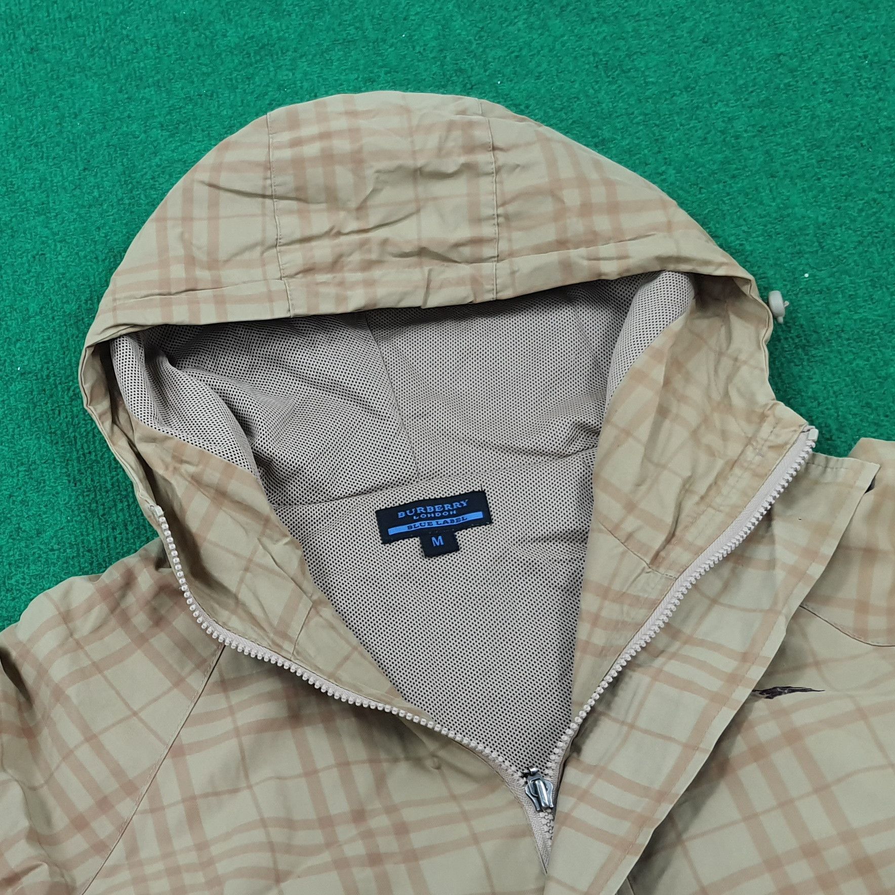 Burberry × Vintage Vintage Burberry London Blue Label Hoodie Jacket Size US M / EU 48-50 / 2 - 4 Thumbnail