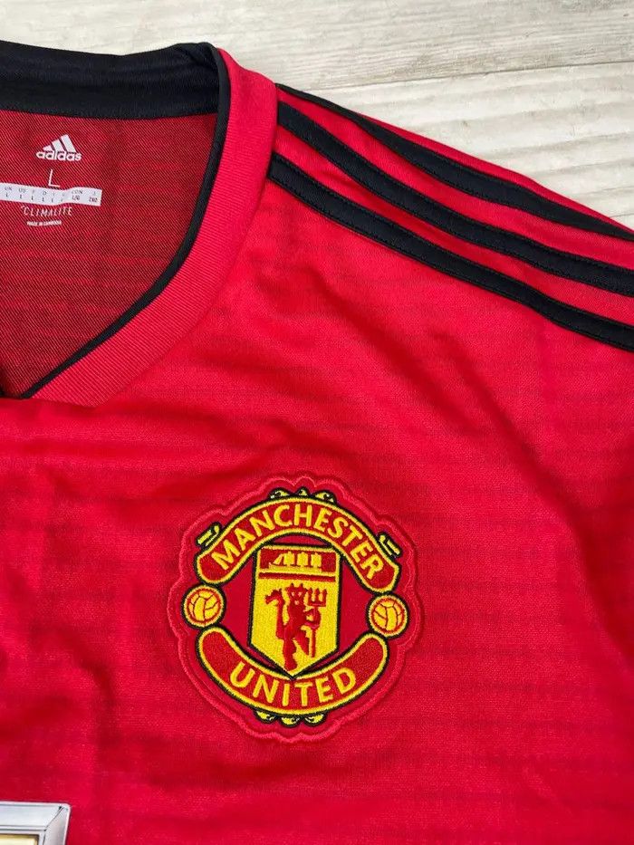Adidas Adidas Manchester United 2018 2019 Home Soccer Shirt Jersey Size US L / EU 52-54 / 3 - 5 Thumbnail