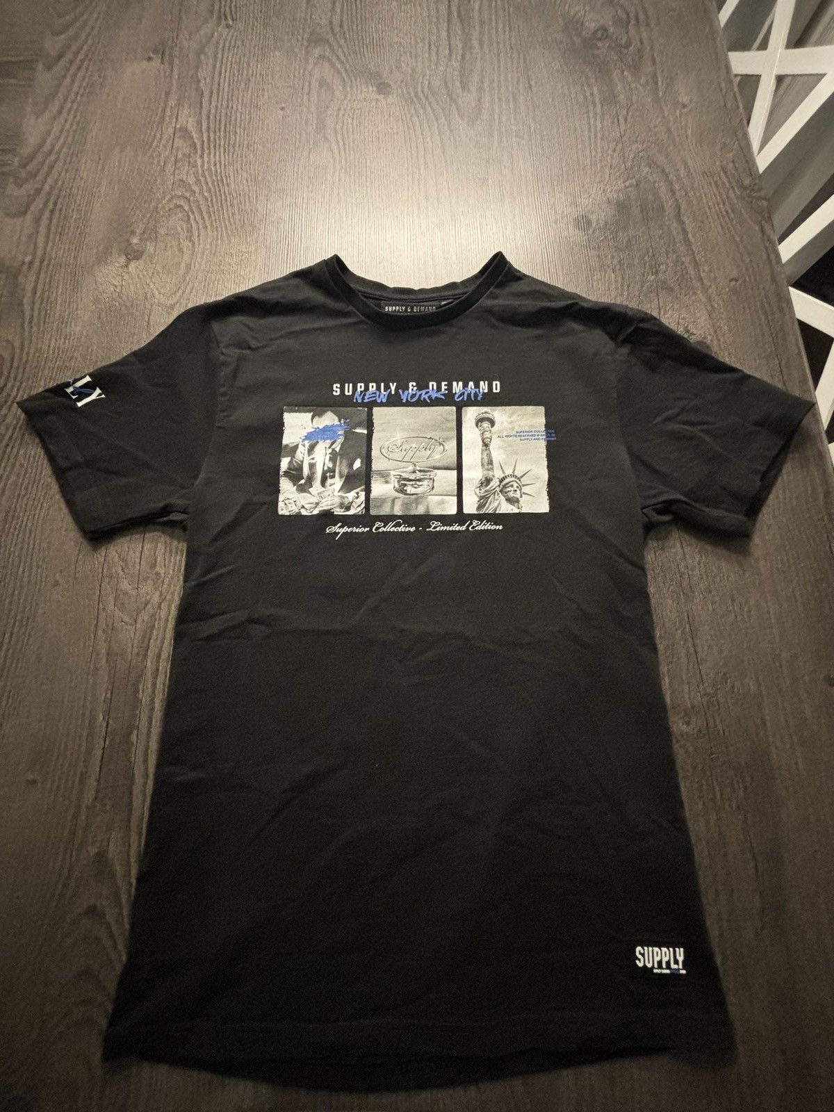 Supply & Demand Supply & Demand Black Streetwear T-shirt Size US S / EU 44-46 / 1 - 1 Thumbnail