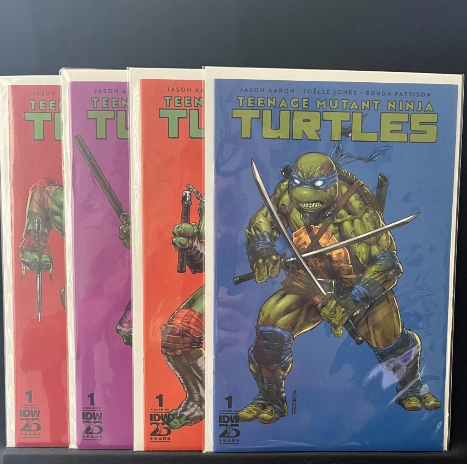 Other TMNT #1 4-PK SDCC Trade Variants Escorza Brothers SET Size ONE SIZE - 1 Thumbnail