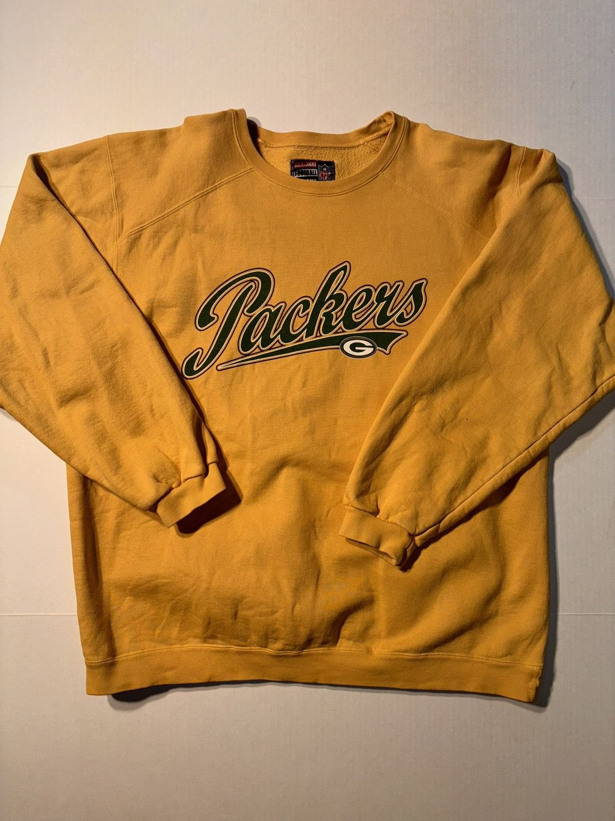 NFL Vtg Green Bay Packers Script Spellout 90’s NFL Crewneck Sz L Size US L / EU 52-54 / 3 - 1 Thumbnail