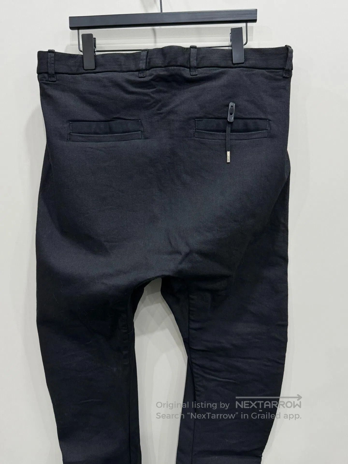 Boris Bidjan Saberi BORIS BIDJAN SABERI P14 Waxed Pants. Size US 44 / EU 60 - 5 Thumbnail