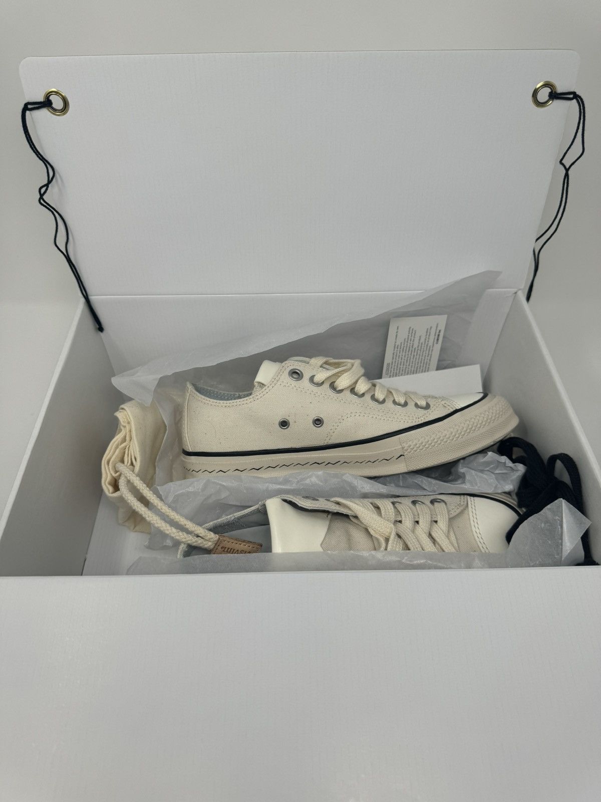 Visvim Skagway Lo Canvas W - Ivory Size US 6 / IT 36 - 4 Thumbnail