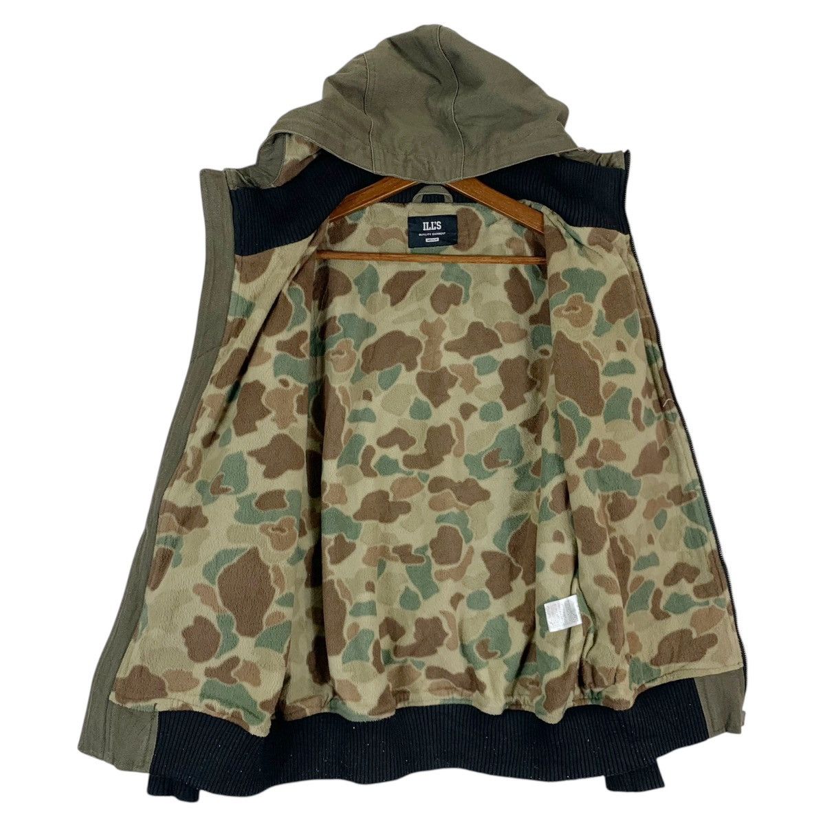 Japanese Brand × Vintage Vintage ILL’S Full Zipper Jacket with Hoodie Size US M / EU 48-50 / 2 - 11 Thumbnail