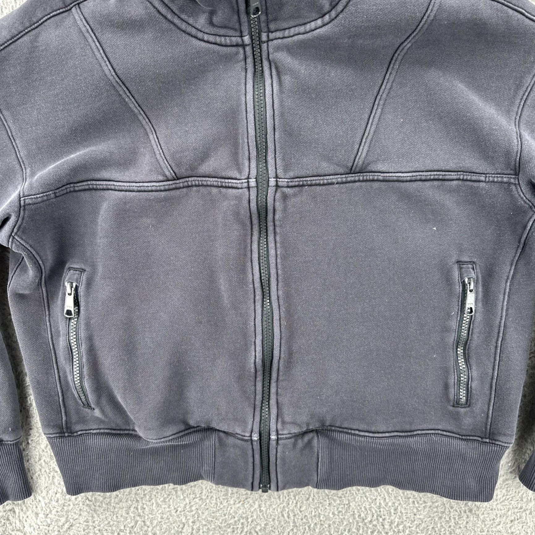 Merrell Merrell Women’s Blue Collared 1/4 Zip Pullover Sweatshirt Hiking Outdoor Activewear L Regular Size Size L / US 10 / IT 46 - 4 Thumbnail