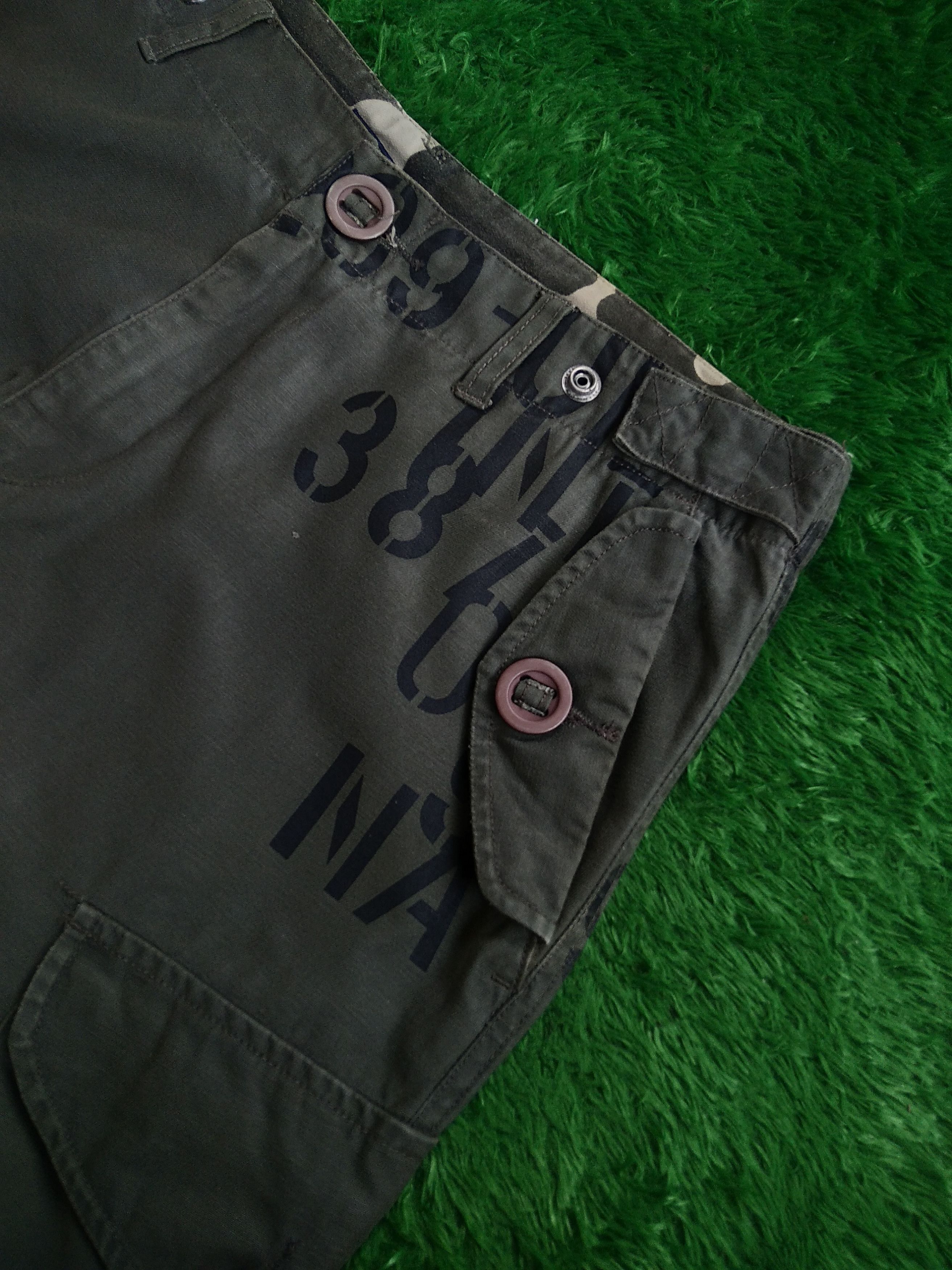 Akademiks × If Six Was Nine 🔥RARE🔥 Y2k Akademiks Stadium Division Trousers Cargo Pants Size US 34 / EU 50 - 5 Thumbnail
