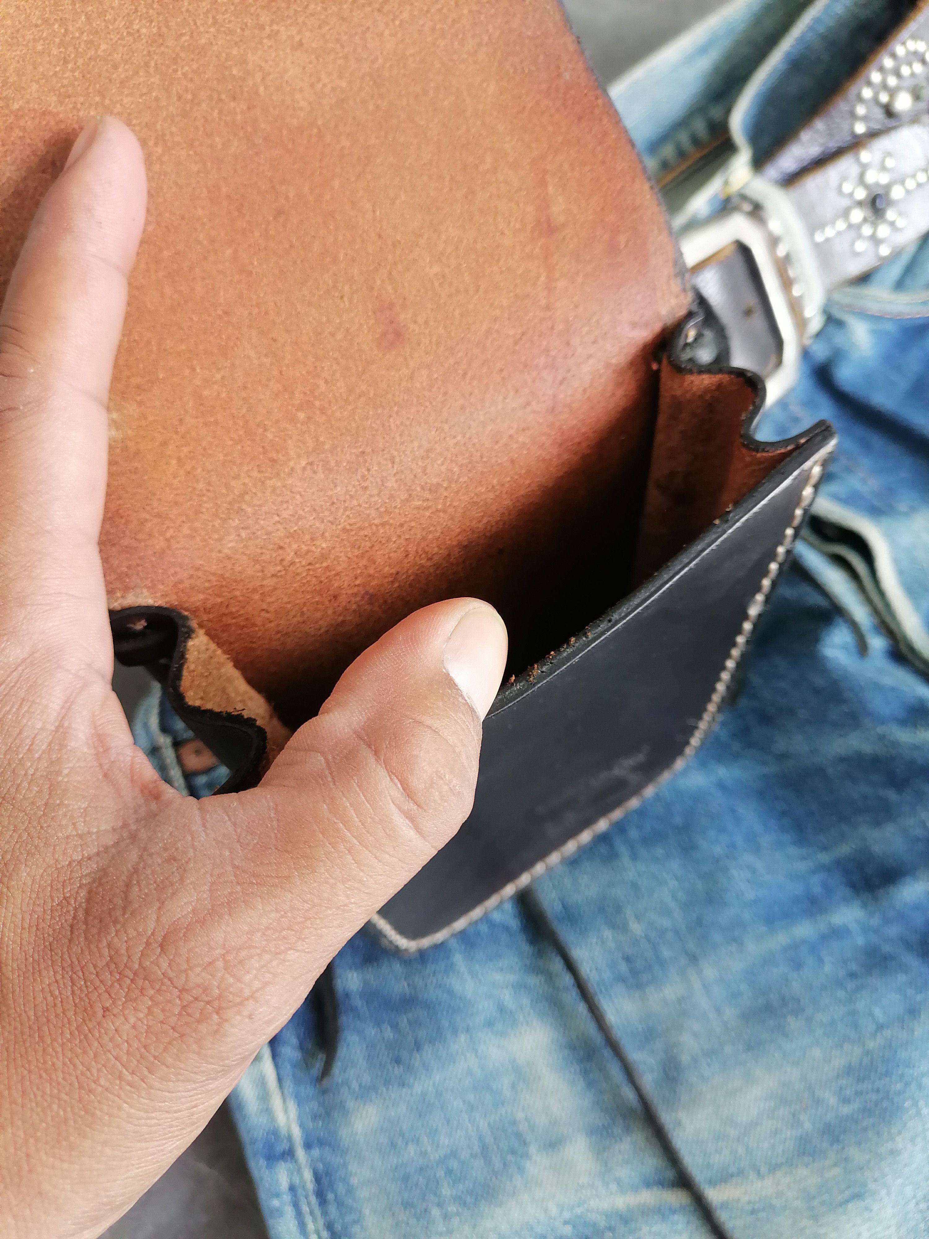 Genuine Leather × Japanese Brand × Redmoon Dakota P&C Leather Works Medicine / Belt Bag Size ONE SIZE - 7 Thumbnail