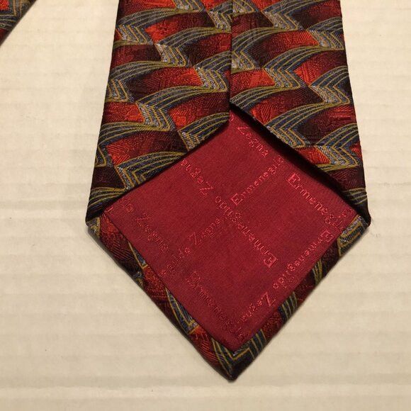 Ermenegildo Zegna ERMENEGILDO Zegna men's new silk tie 3 3/4" X 60" Size ONE SIZE - 3 Thumbnail