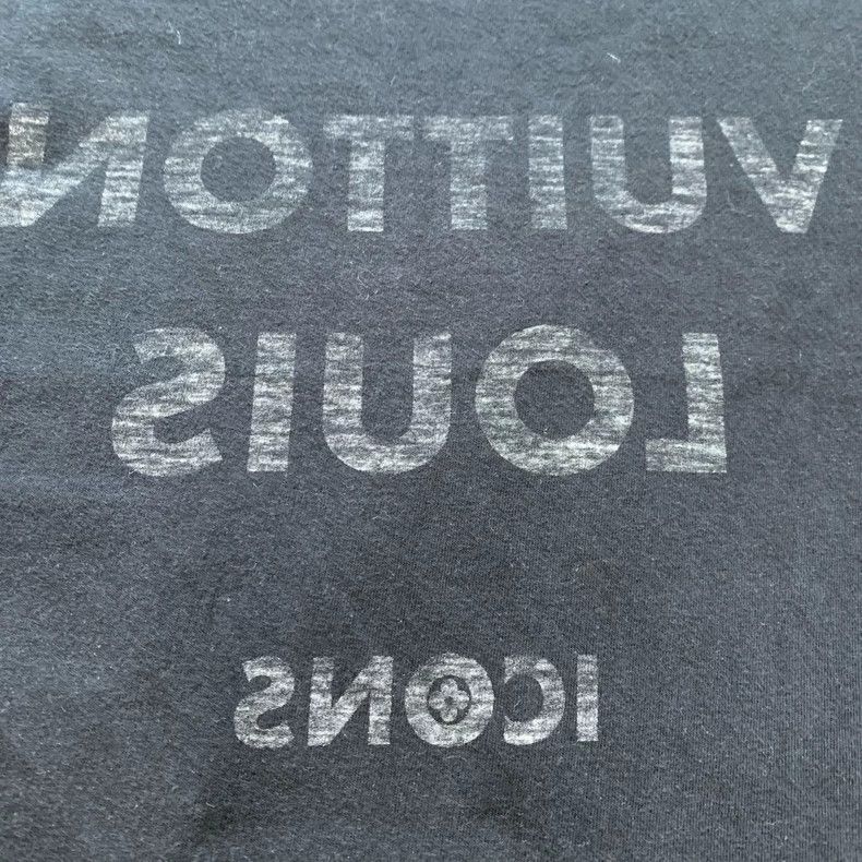 Louis Vuitton Louis Vuitton Black Mirror Flip Banner Short Sleeve Size US S / EU 44-46 / 1 - 9 Thumbnail