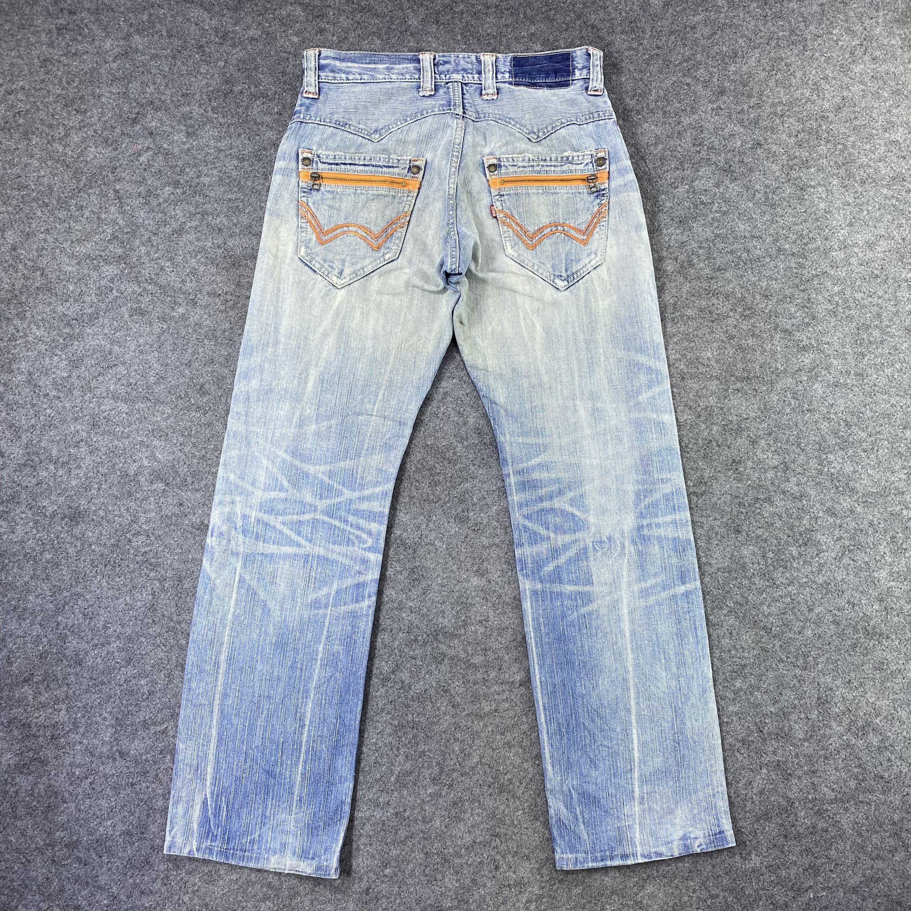 Edwin × Japanese Brand Edwin 424 XVS Straight Jeans-J1152 Size US 32 / EU 48 - 3 Thumbnail