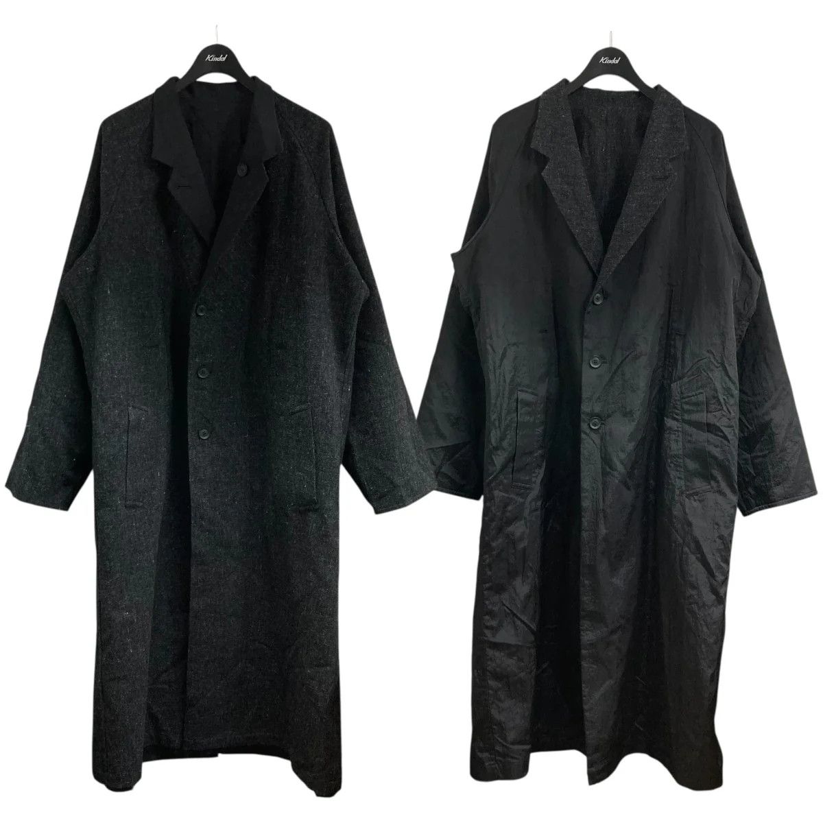 Yohji Yamamoto Yohji Yamamoto pour homme/ Reversible coat Size US S / EU 44-46 / 1 - 1 Thumbnail