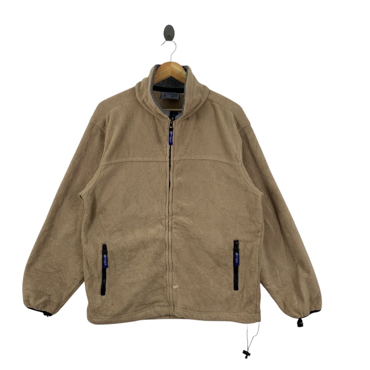 Vintage Vintage OLD GHOST OUTDOOR Minimalist Design Fleece Jacket Size US L / EU 52-54 / 3 - 4 Thumbnail