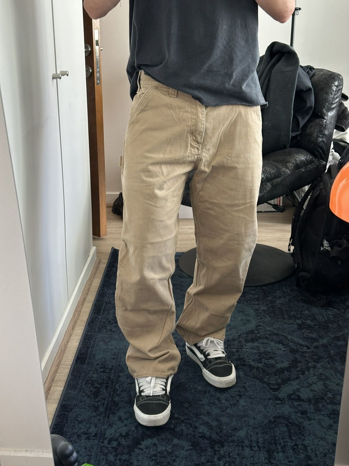Carhartt Vintage 2000s Carhartt Double Knee Duck Canvas Pant Size US 34 / EU 50 - 10 Thumbnail