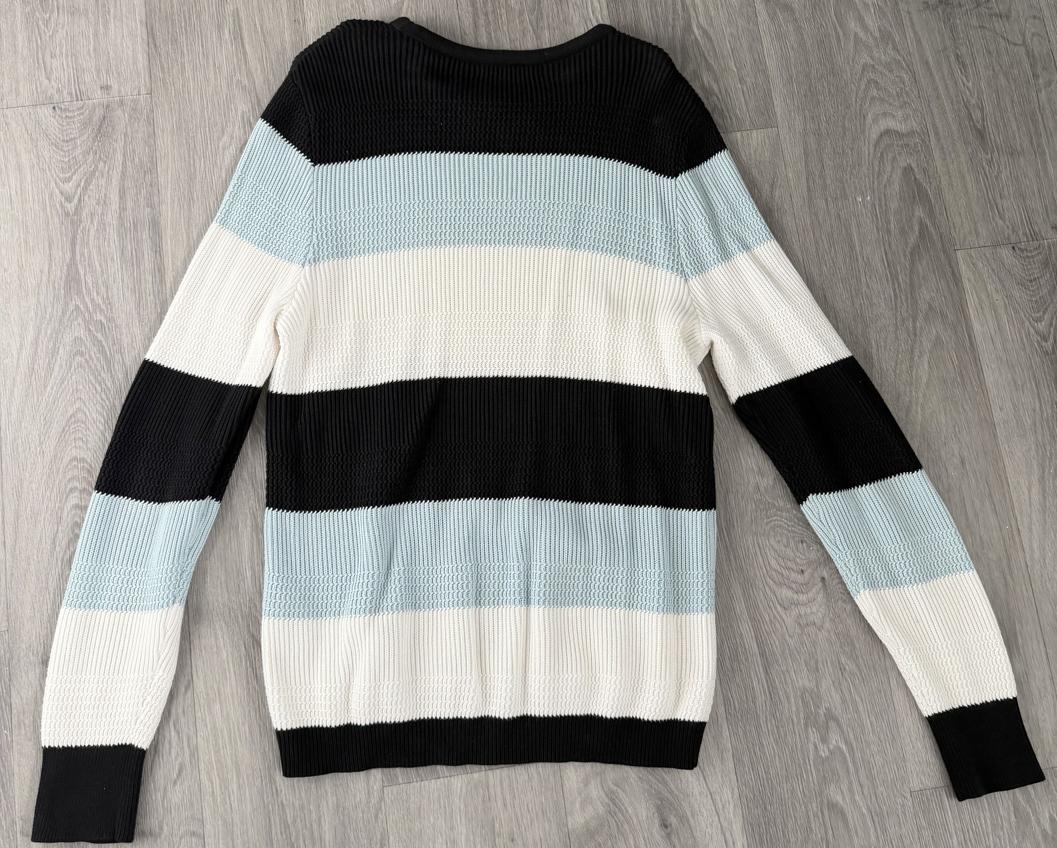 Sandro Sandro Striped Knit Sweater Size US L / EU 52-54 / 3 - 2 Thumbnail