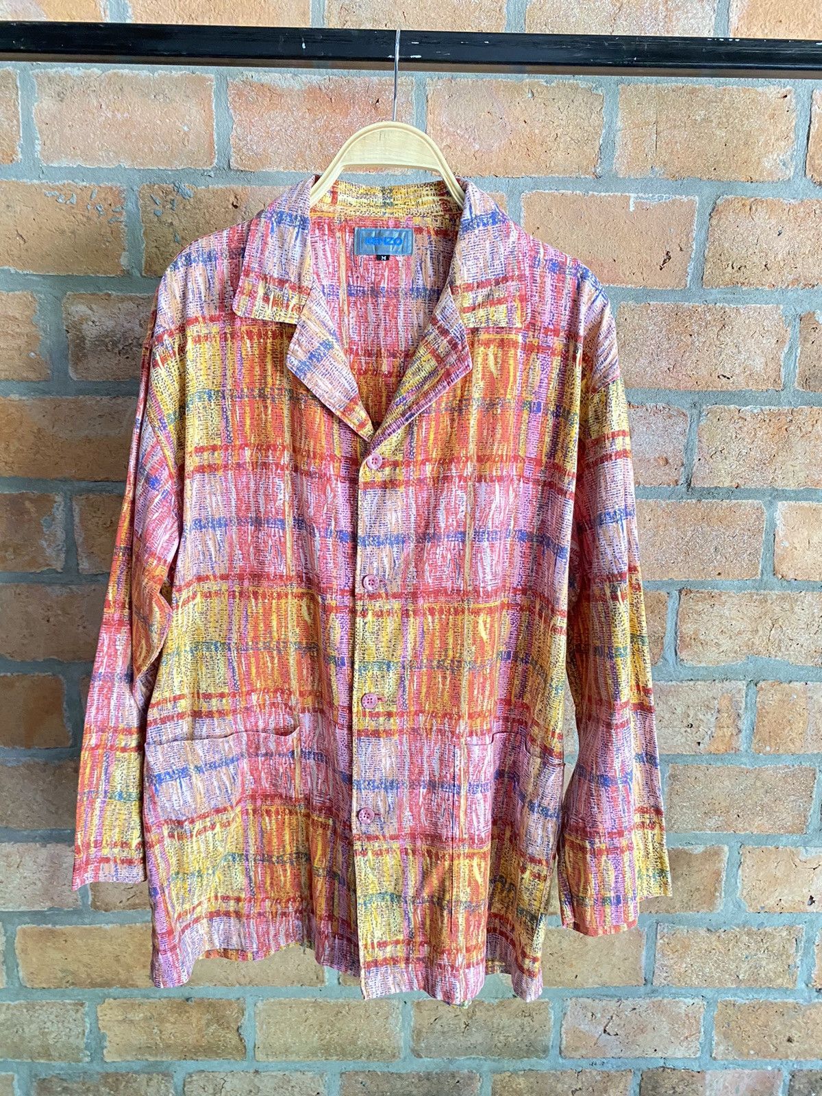 Kenzo KENZO multicolor printed shirt Size US M / EU 48-50 / 2 - 1 Thumbnail