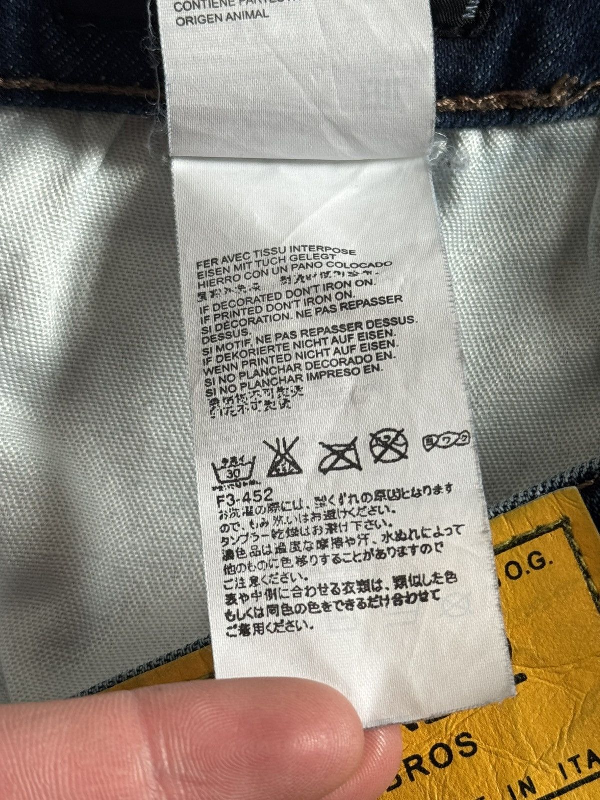 Dsquared2 Dsquared2 50size distressed denim pants jeans trousers 👖 y2k Size US 34 / EU 50 - 9 Thumbnail