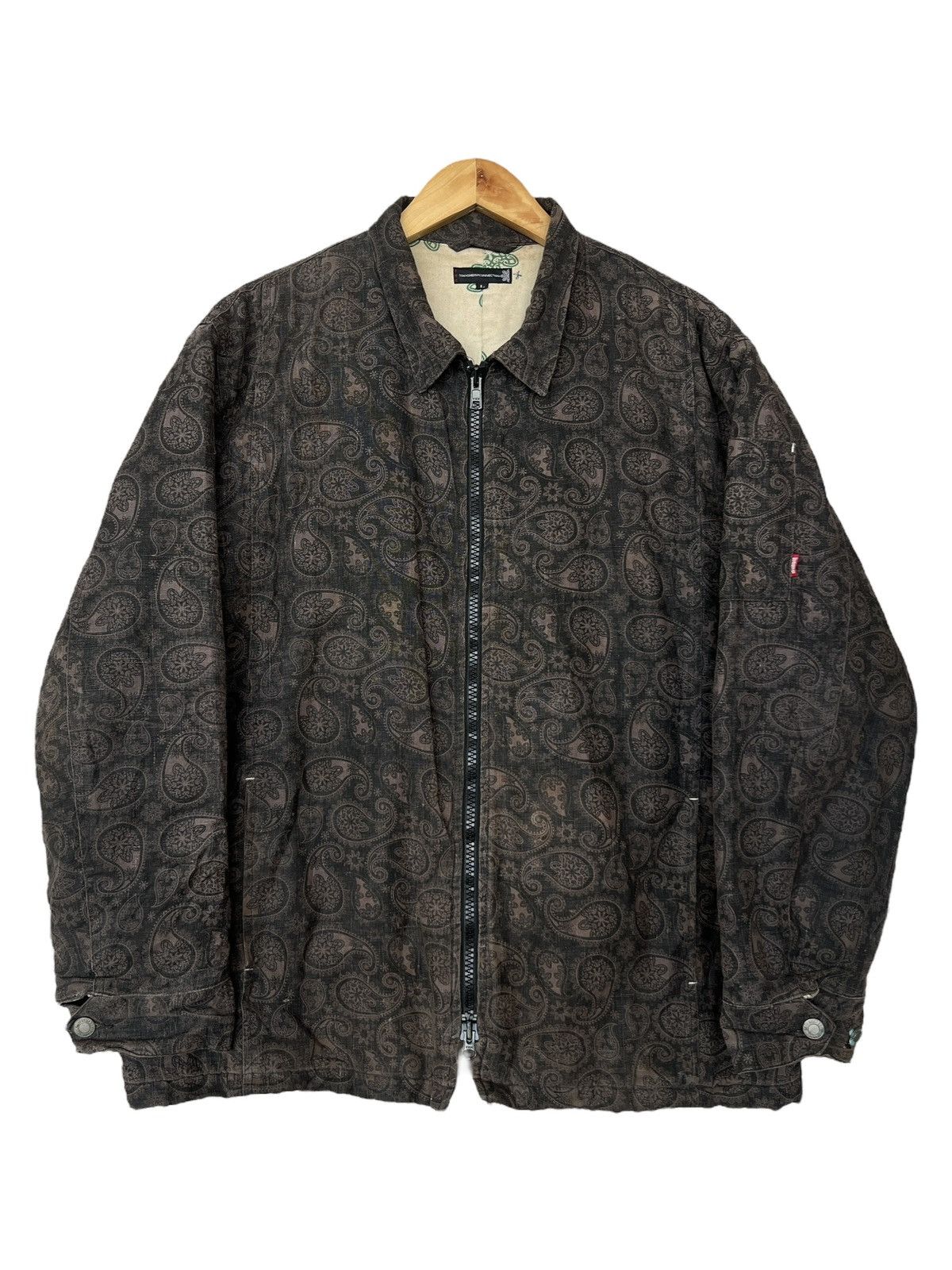 Japanese Brand THC Tokyo Japan Zip Up Art Jacket Inspired By Kapital Size US L / EU 52-54 / 3 - 1 Thumbnail