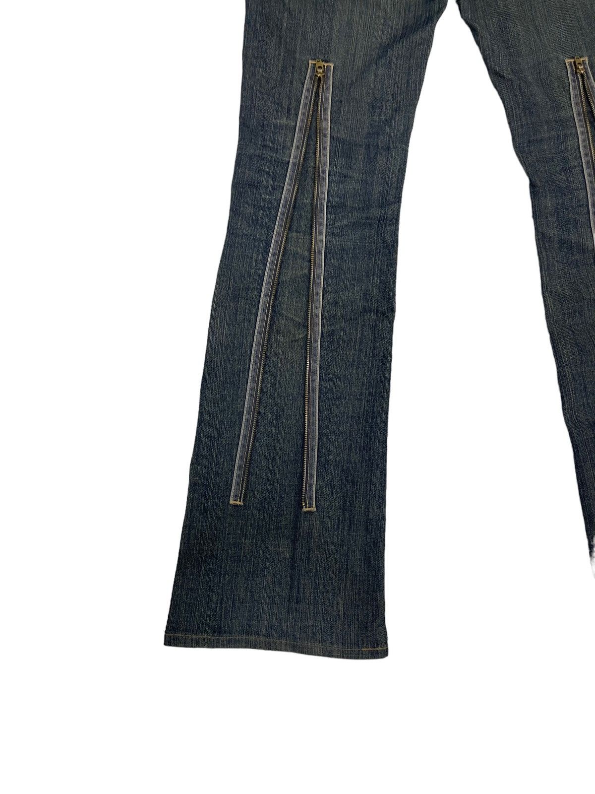 MOUSSY Vintage Moussy Zipper Denim Jeans ! Very Rare Design Size US 30 / EU 46 - 25 Thumbnail