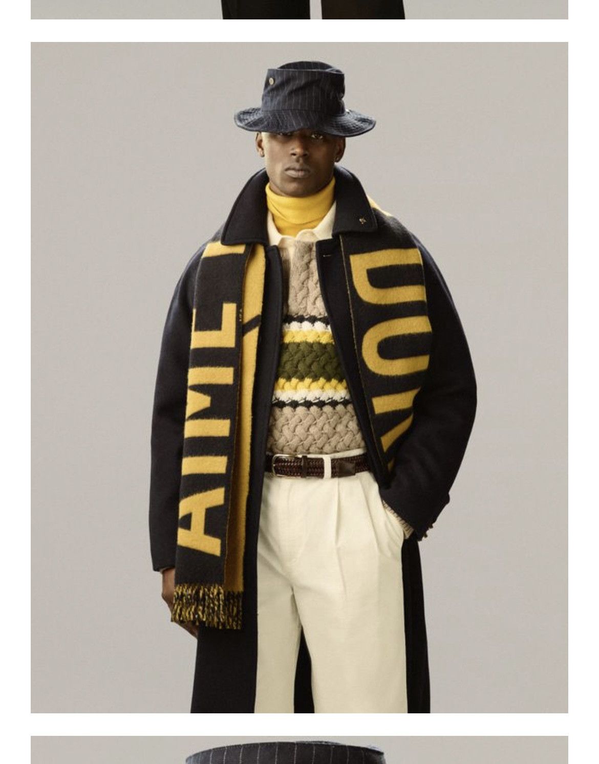 Aime Leon Dore Aime Leon Dore Basket weave knit rugby sweater Size US XS / EU 42 / 0 - 10 Thumbnail