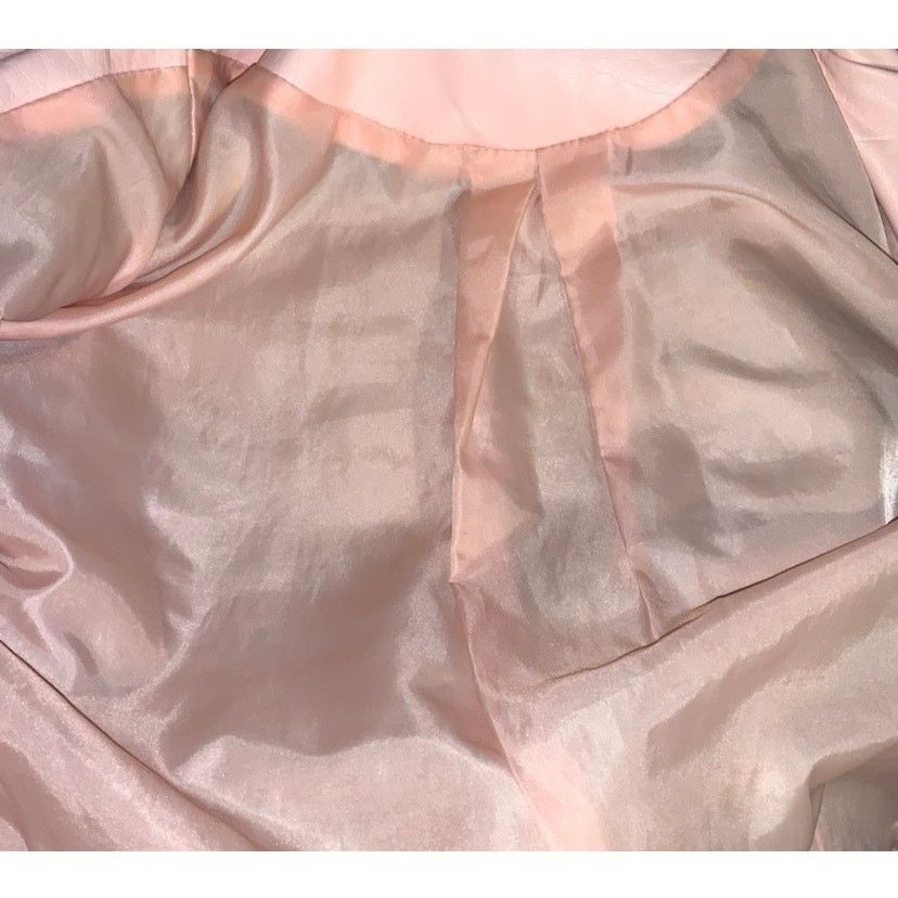 Joe Boxer JOE BOXER Pink Faux Leather Moto Jacket M Size M / US 6-8 / IT 42-44 - 7 Thumbnail