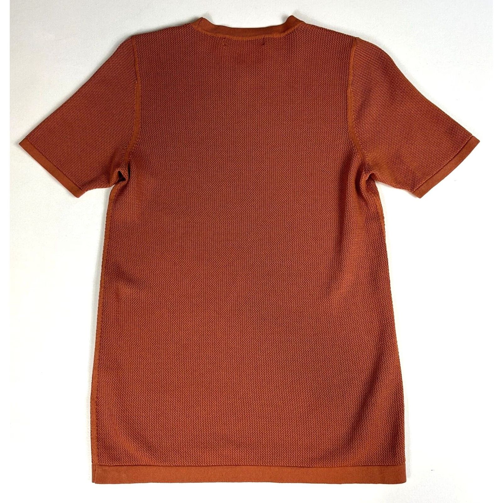 Nobody Denim Nobody Denim Edie Open Knit Top T-Shirt Women’s Terra M Short Sleeve Round Neck Pullover Lightweight Vintage/Pre-owned Size M / US 6-8 / IT 42-44 - 2 Thumbnail